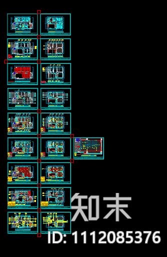 北辰托管中心cad施工图下载【ID:1112085376】