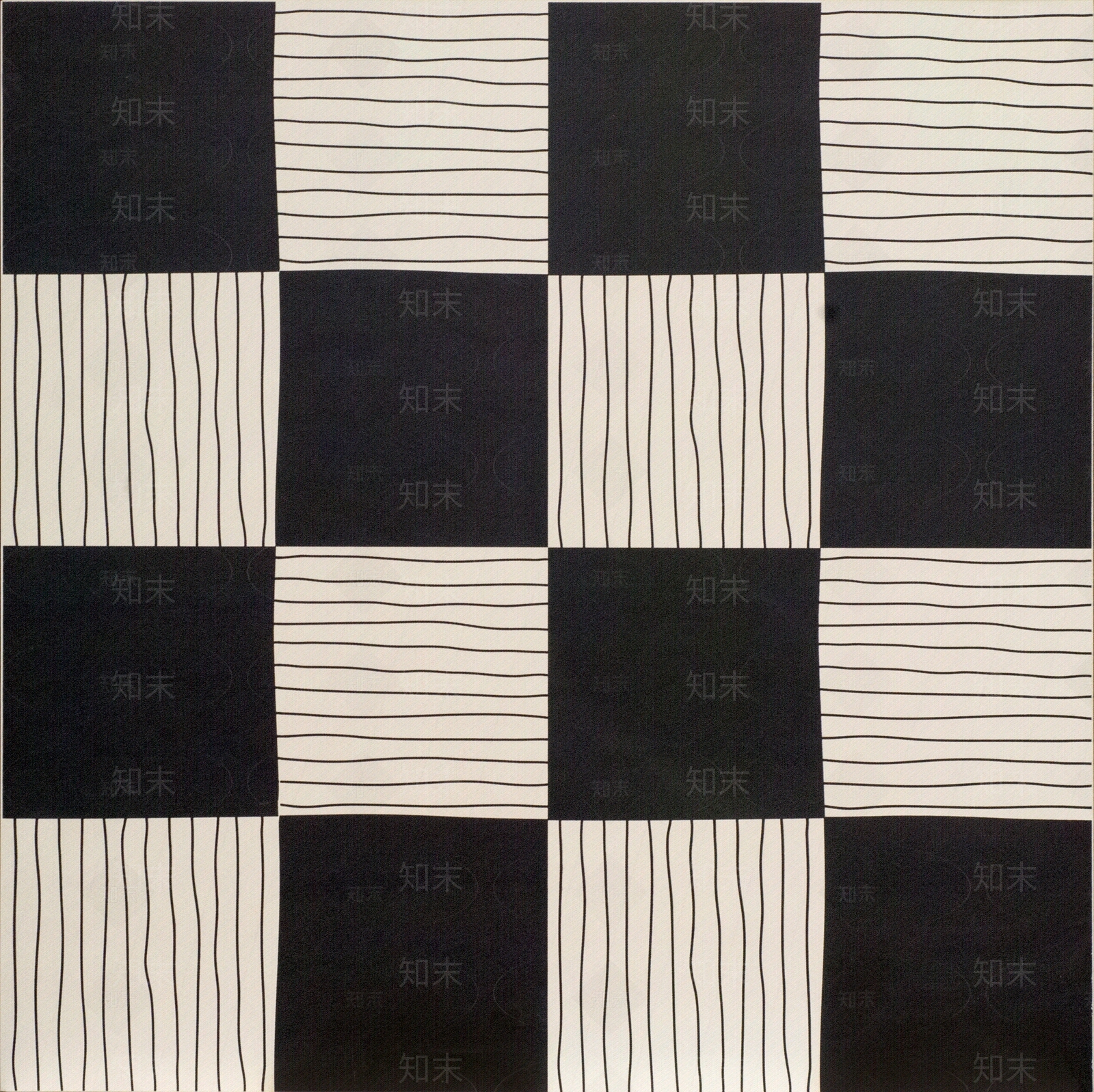 黑白拼接条纹块花砖贴图下载【ID:1112088021】