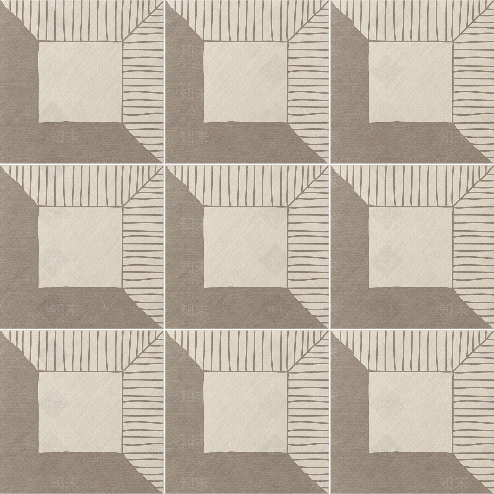 浅咖拼接条纹块花砖贴图下载【ID:1112088039】