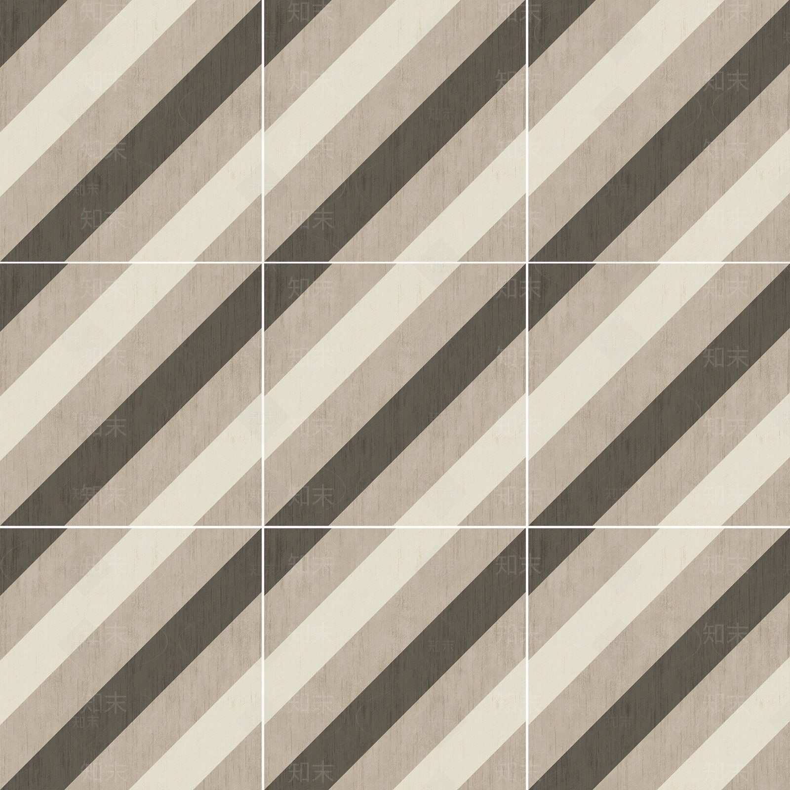 米色深灰色斜条纹花砖贴图下载【ID:1112089435】