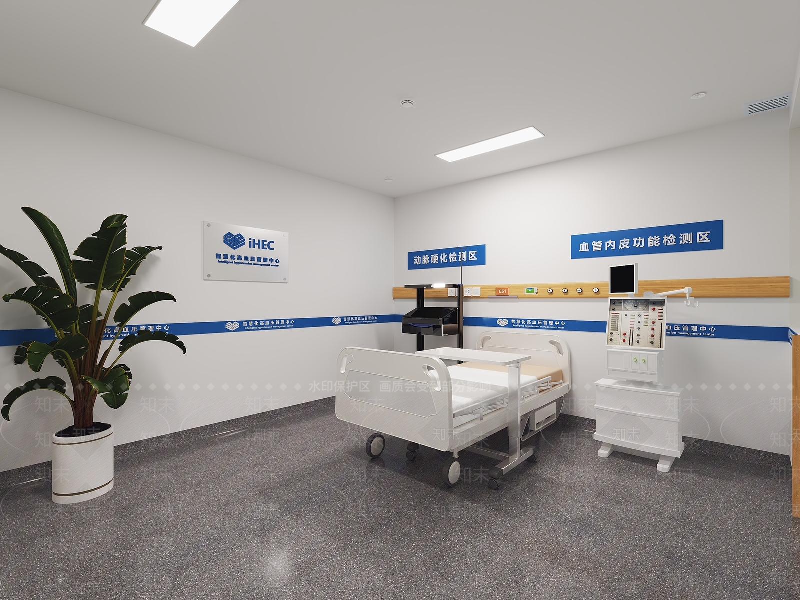 现代医院3D模型下载【ID:1112091240】
