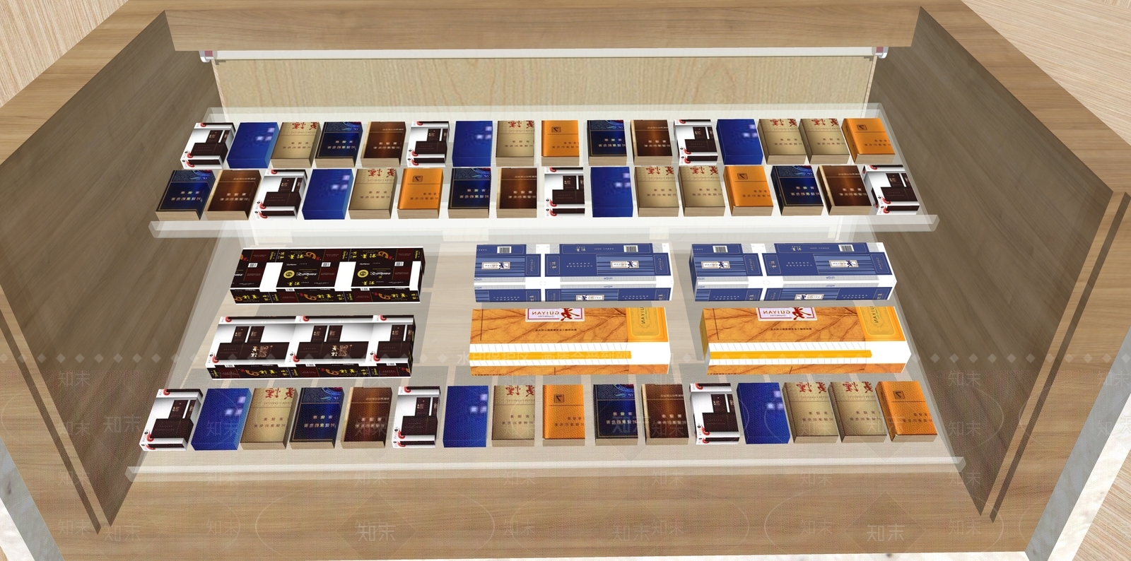 现代香烟SU模型下载【ID:1112122979】