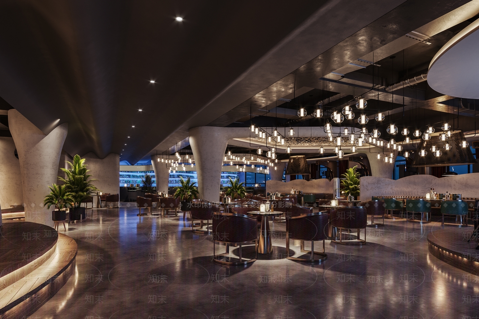 现代酒吧3D模型下载【ID:1112129310】