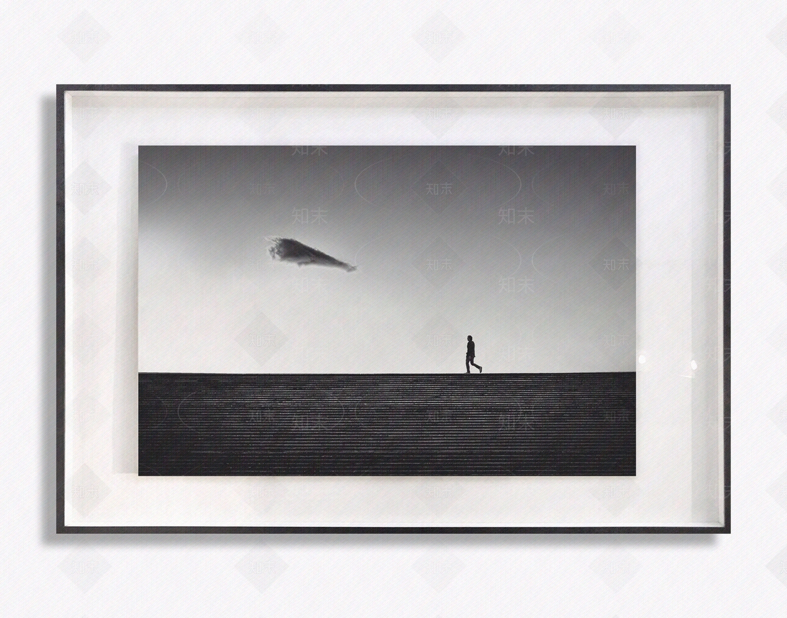 现代风景装饰画贴图下载【ID:1112143890】