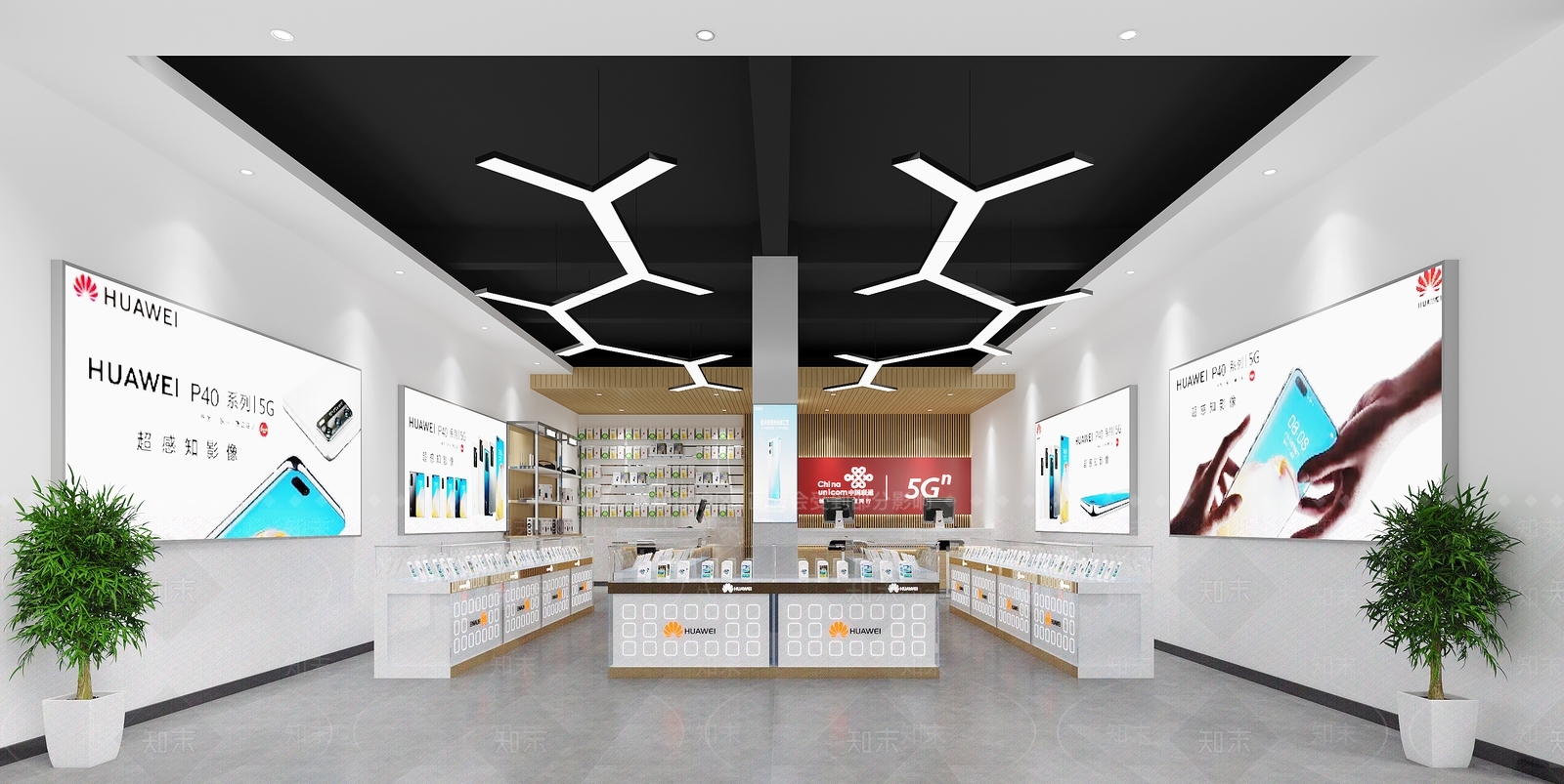 现代数码店3D模型下载【ID:1112145462】