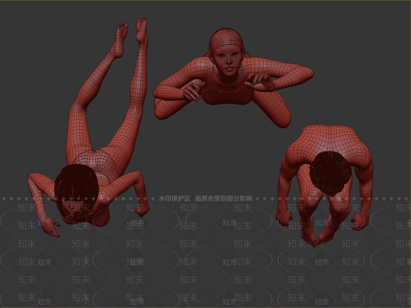 现代多人3D模型下载【ID:1112195809】