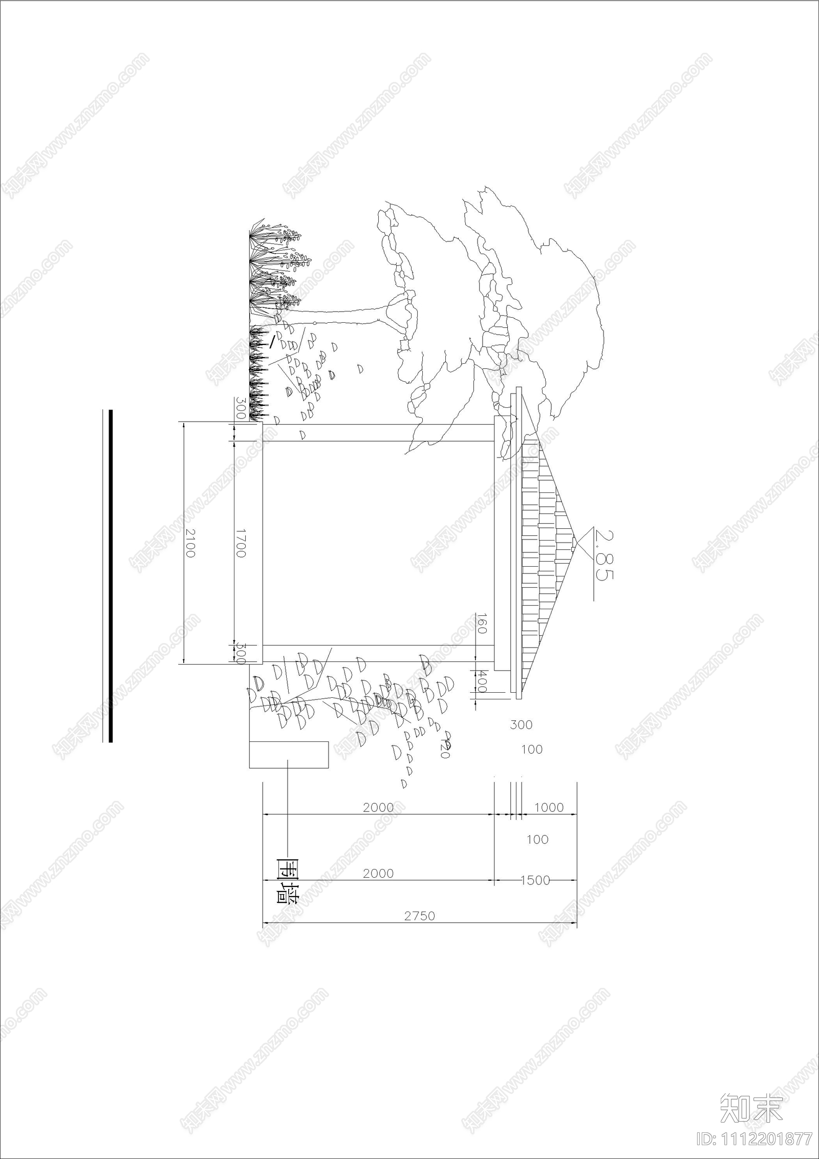 屋顶花园设计全套施工图cad施工图下载【ID:1112201877】