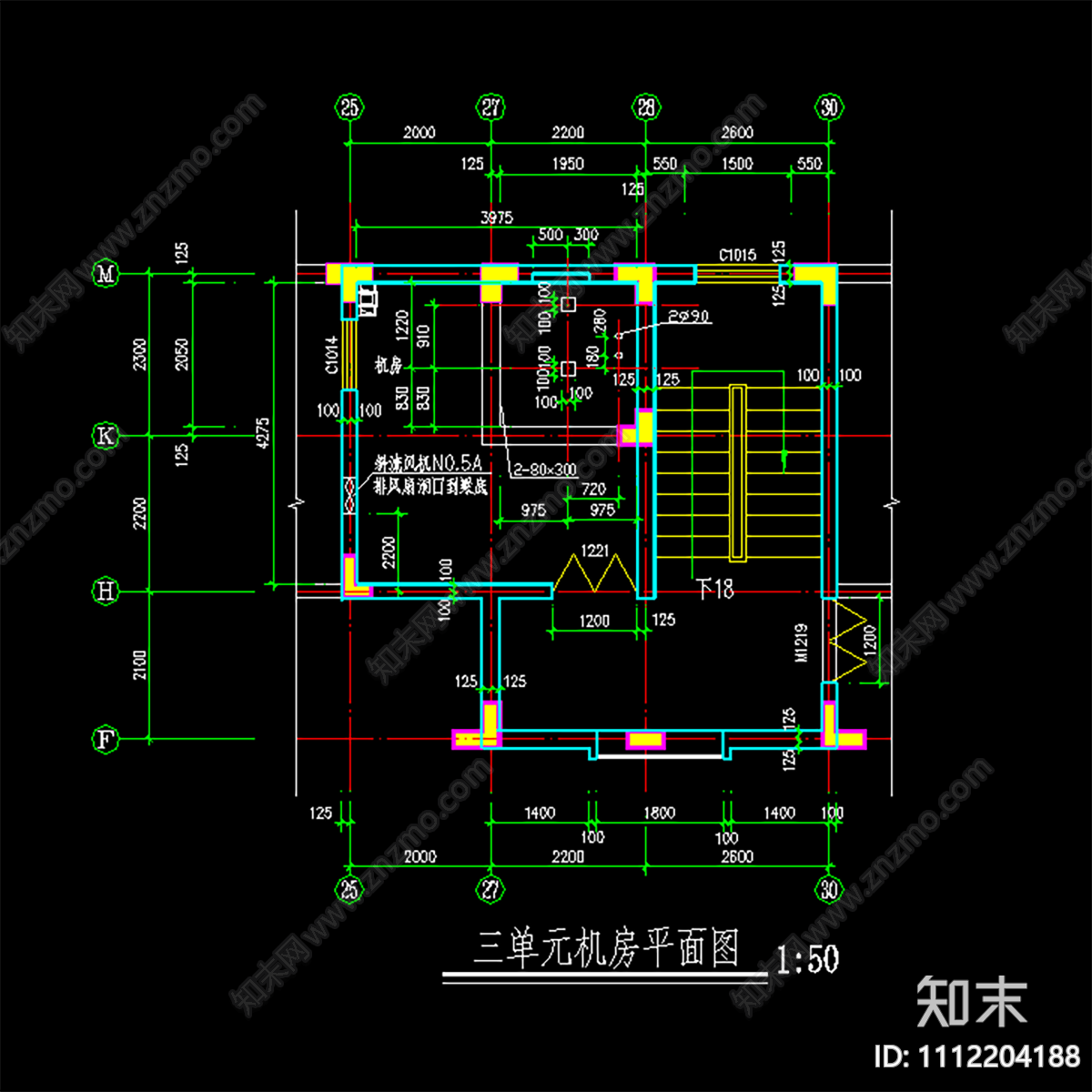 电梯间及井道详图施工图下载【ID:1112204188】