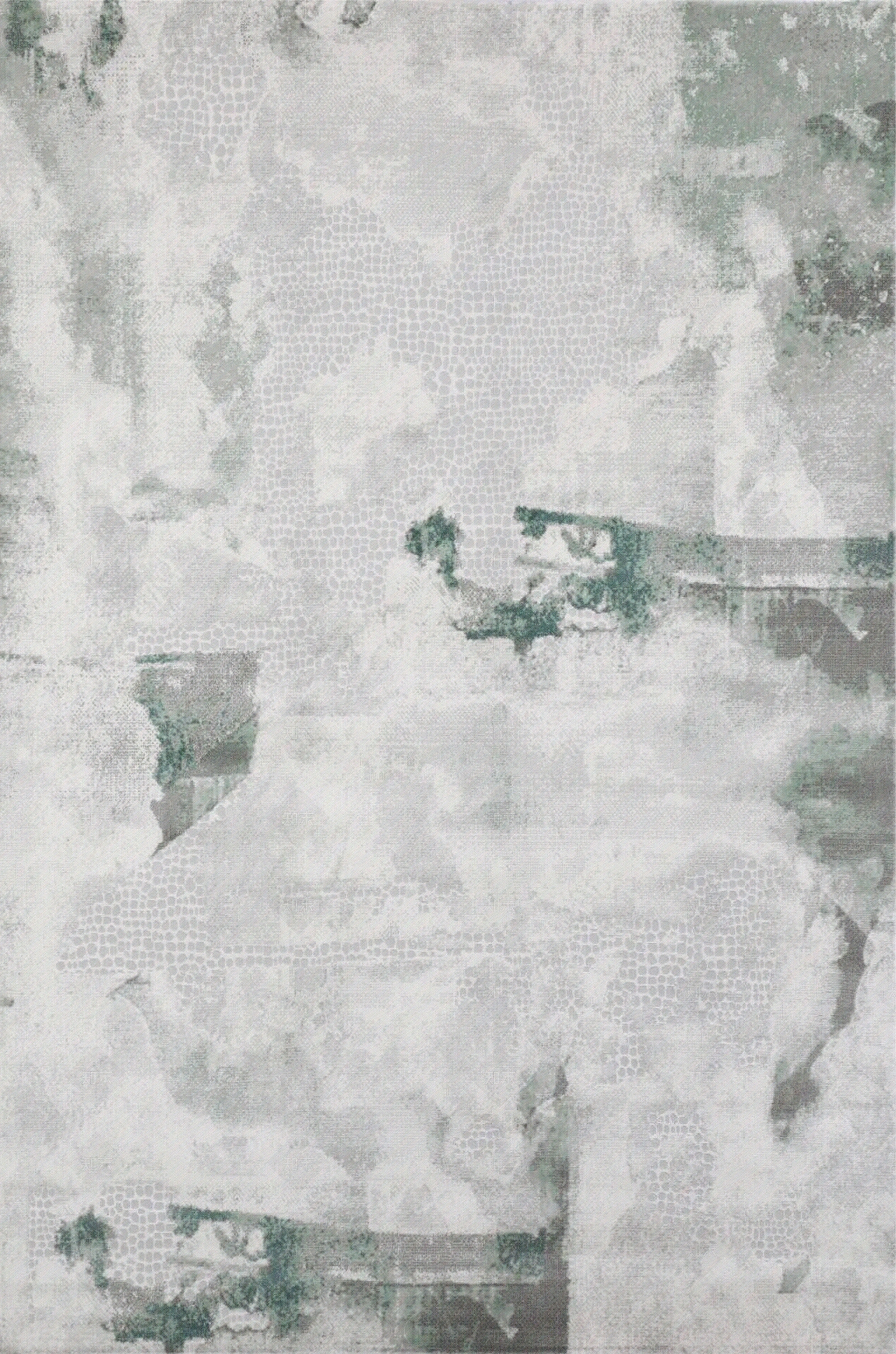 新中式绿色纹理地毯贴图下载【ID:1112207873】