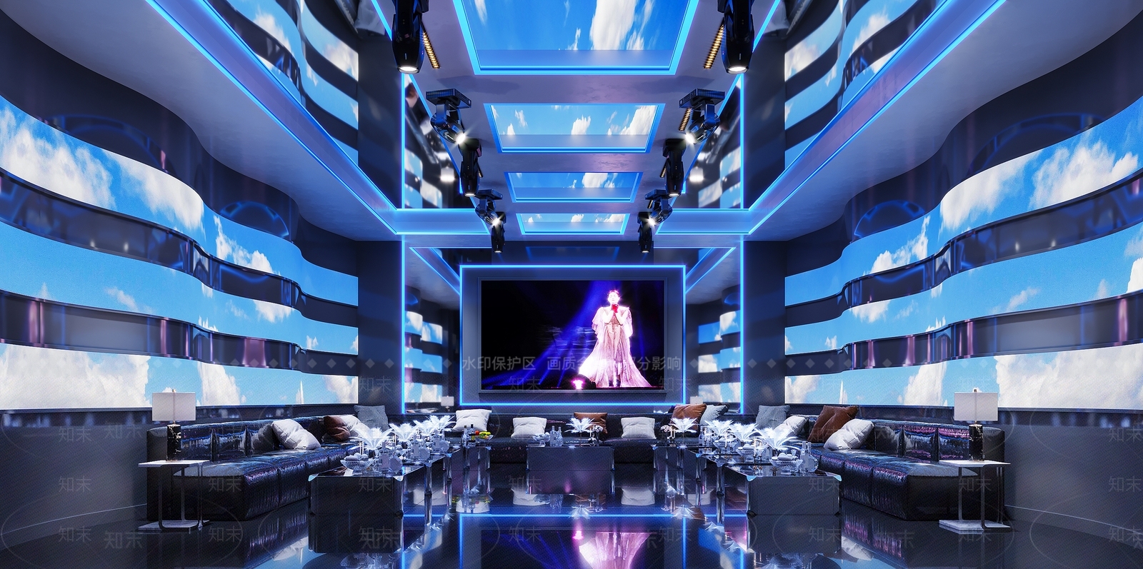 现代KTV3D模型下载【ID:1112233390】