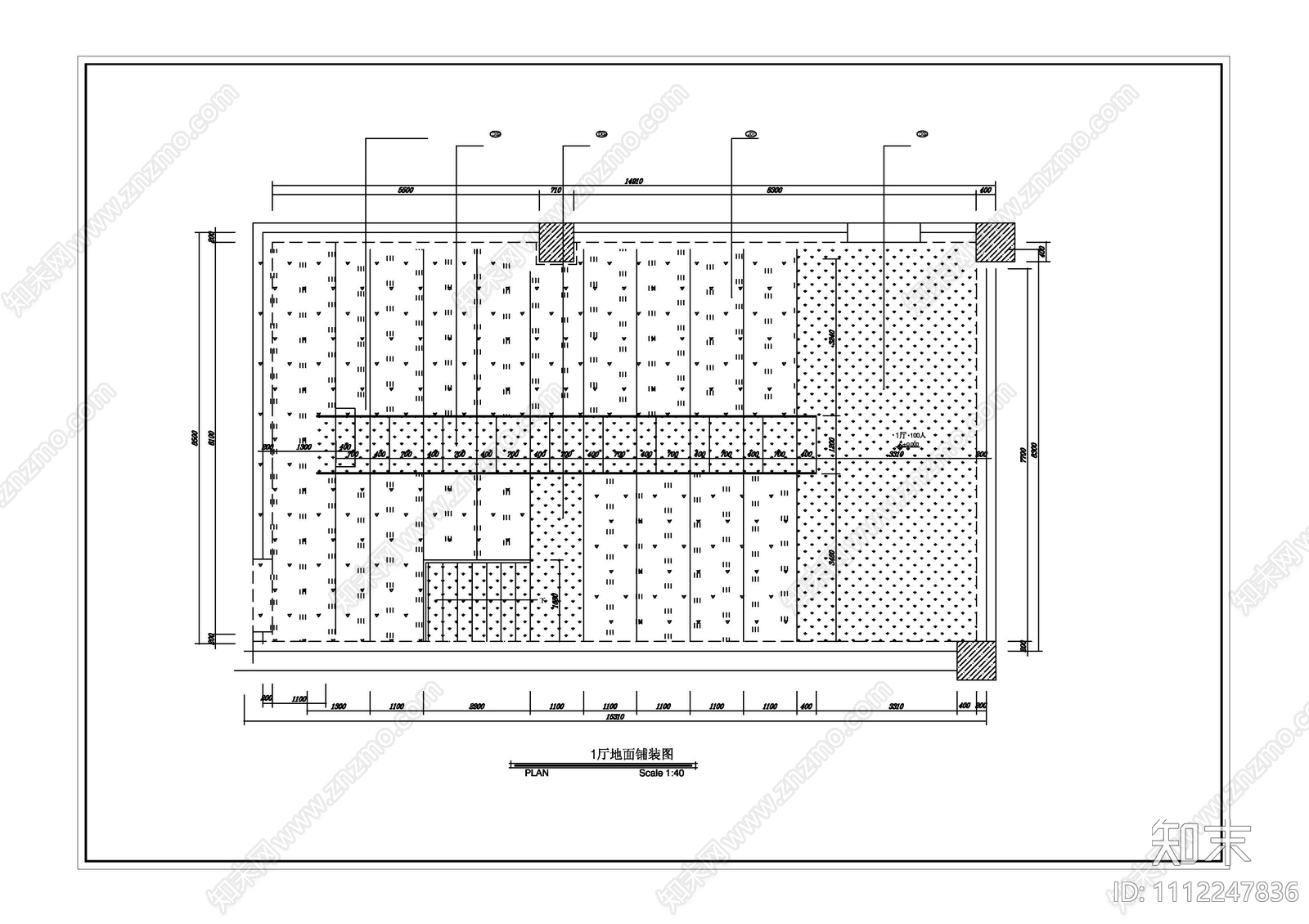国际电影院室内装饰工程cad施工图下载【ID:1112247836】
