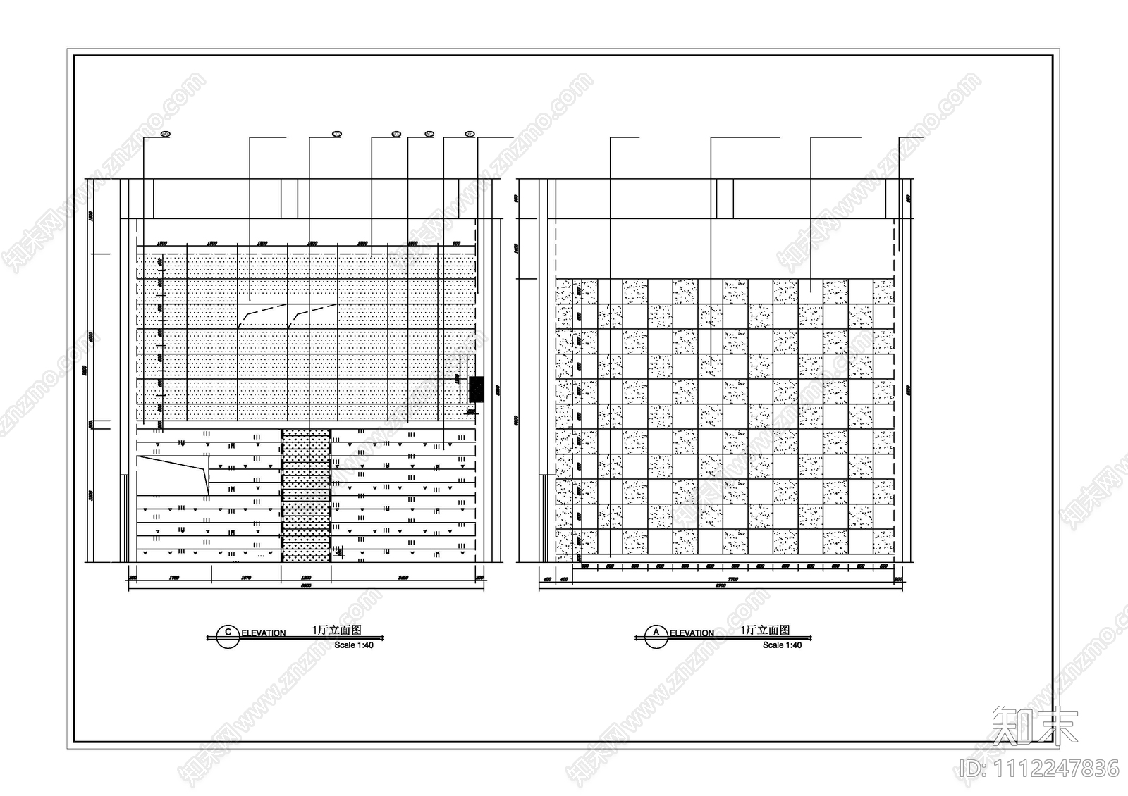 国际电影院室内装饰工程cad施工图下载【ID:1112247836】