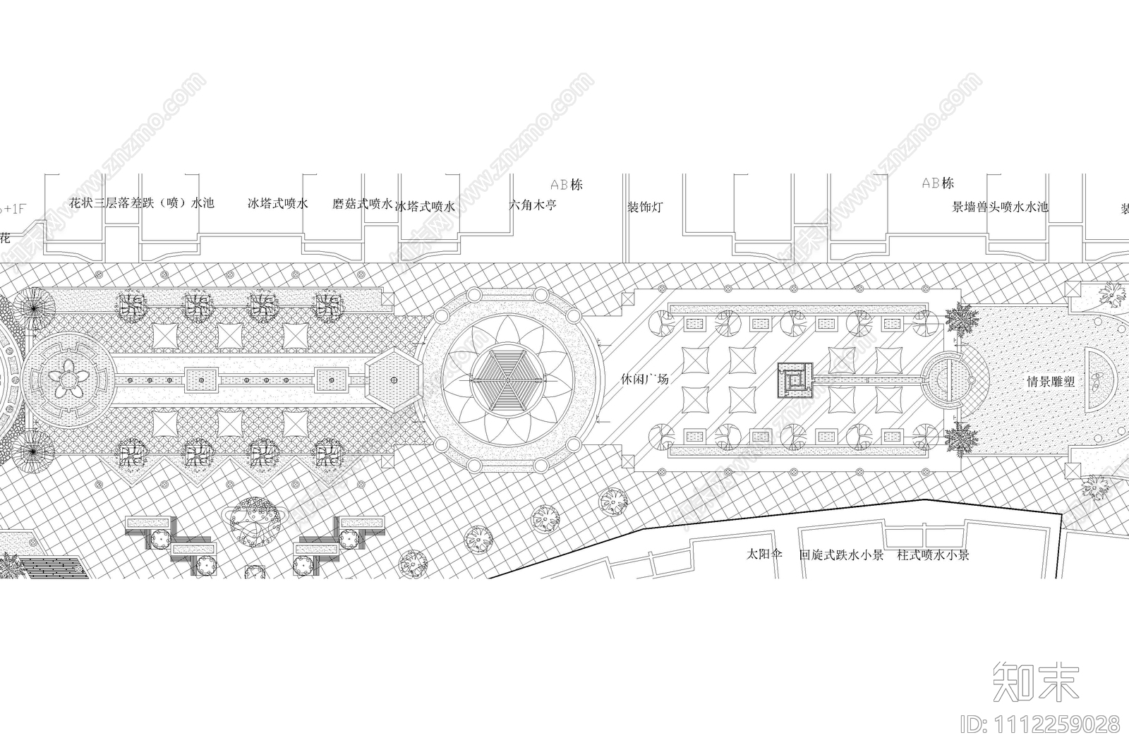 鸳江丽港修建性详细规划图cad施工图下载【ID:1112259028】