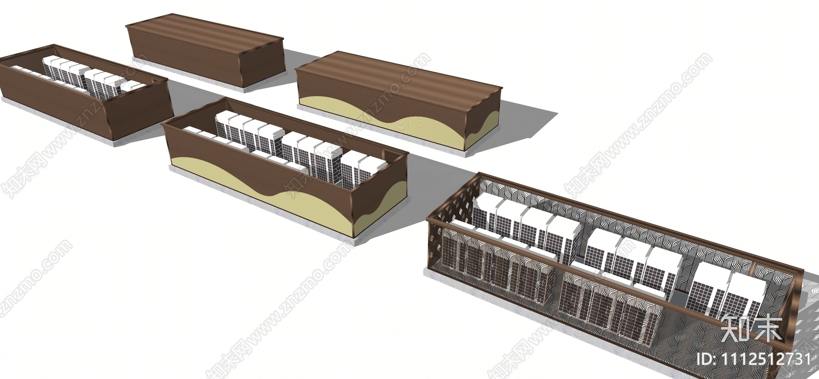 现代中央空调外机SU模型下载【ID:1112512731】