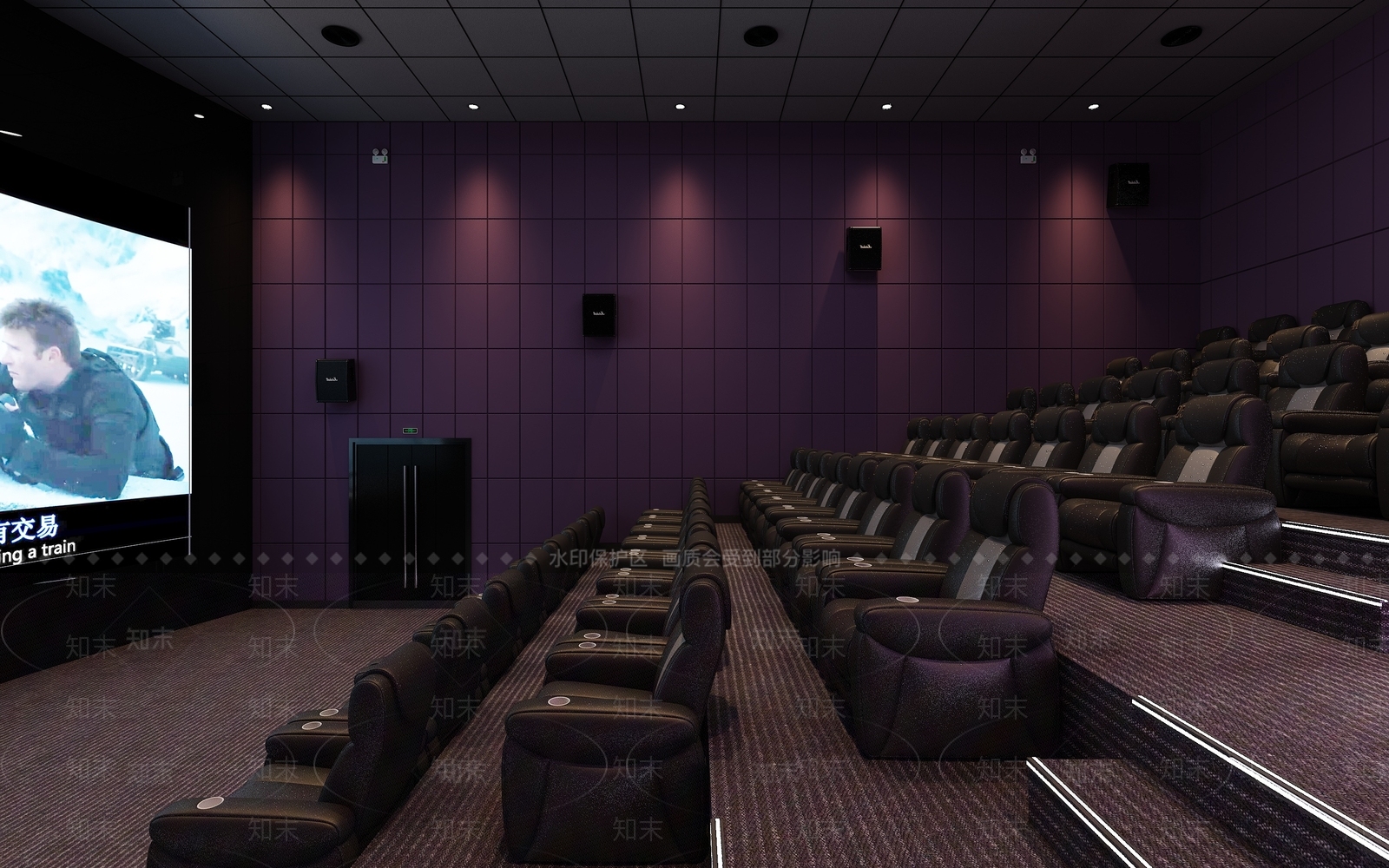 现代电影院3D模型下载【ID:1112273552】