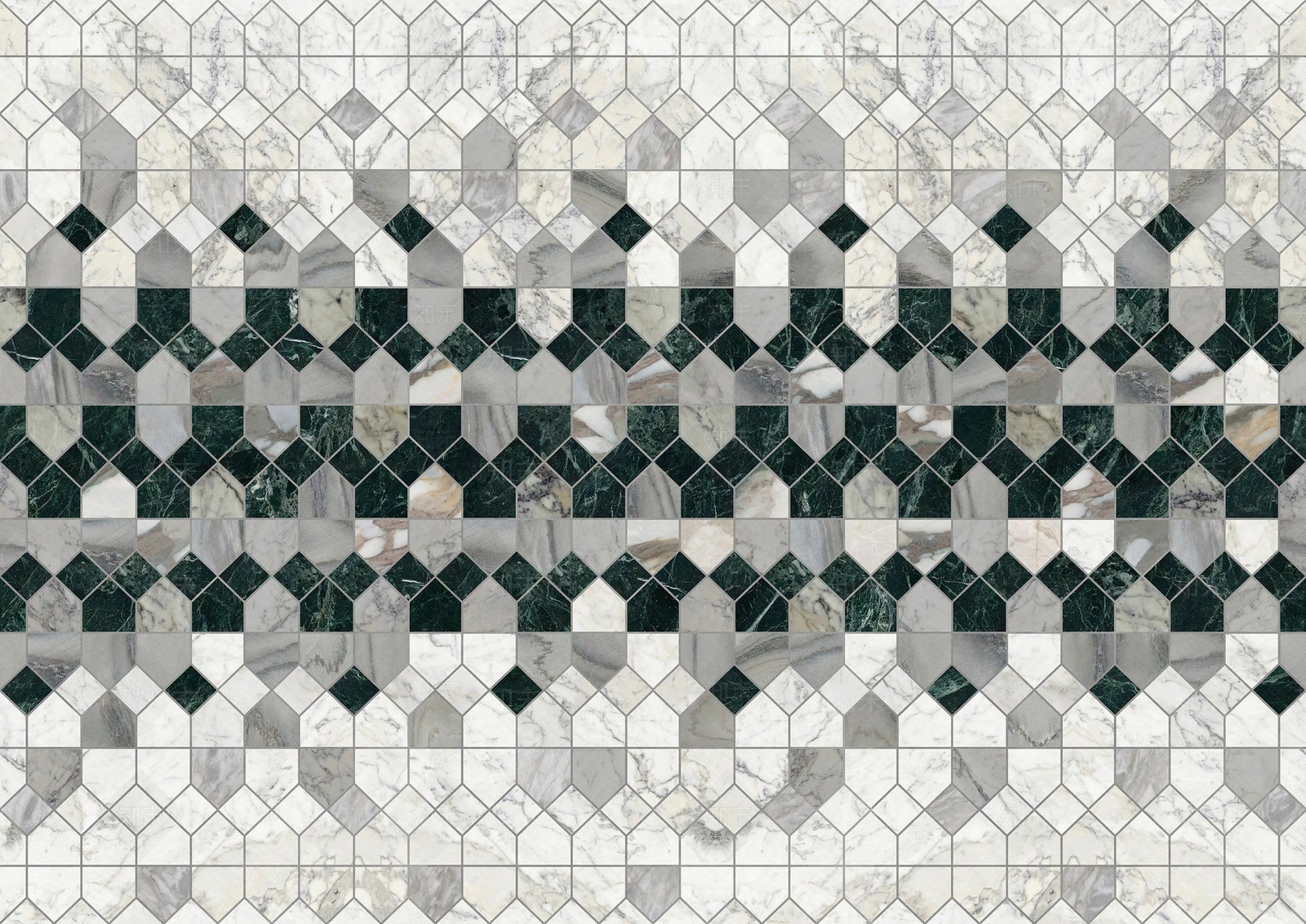 复古渐变大理石马赛克拼花瓷砖贴图下载【ID:1112273863】