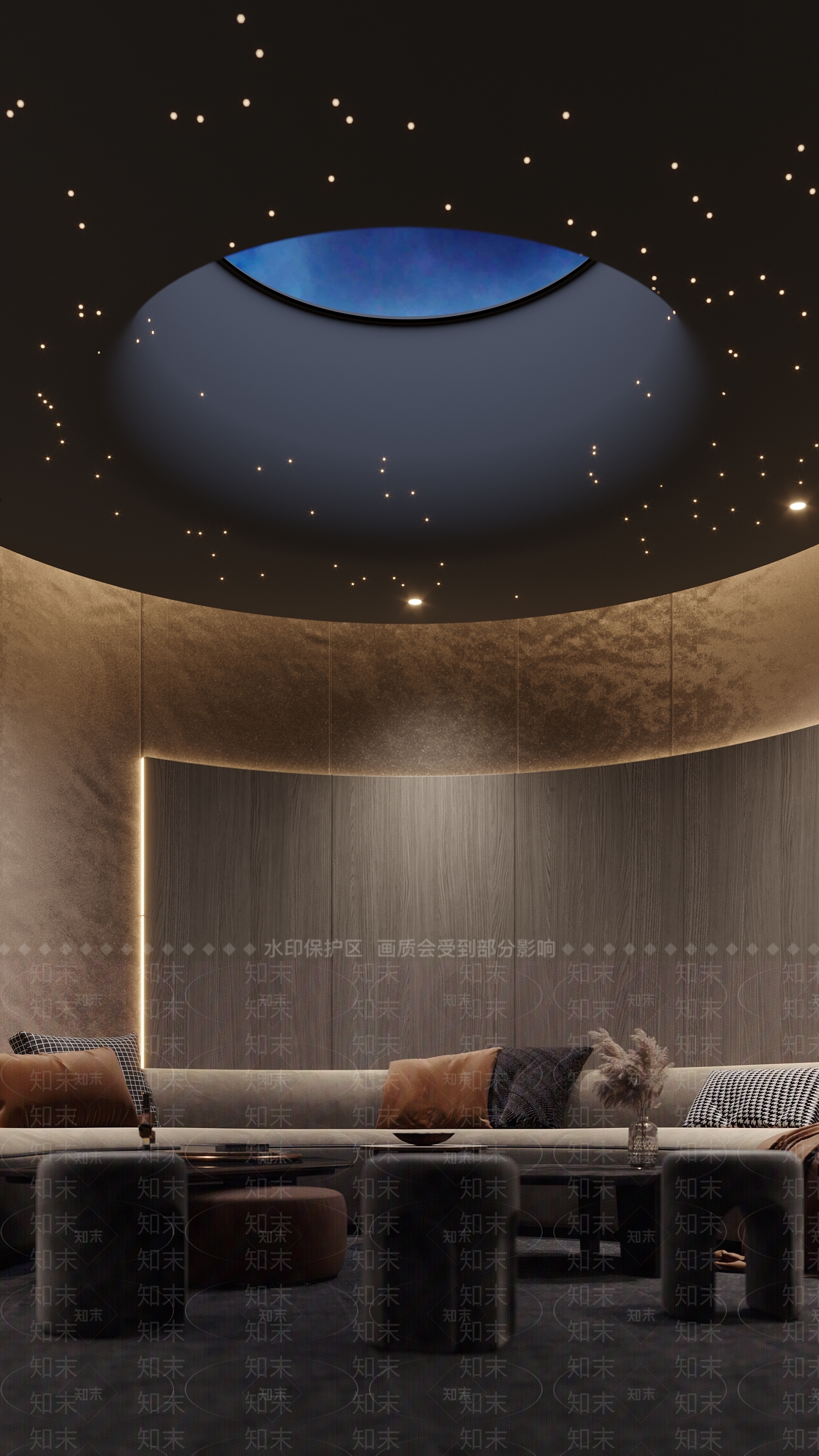 现代家居影音室3D模型下载【ID:1112283542】