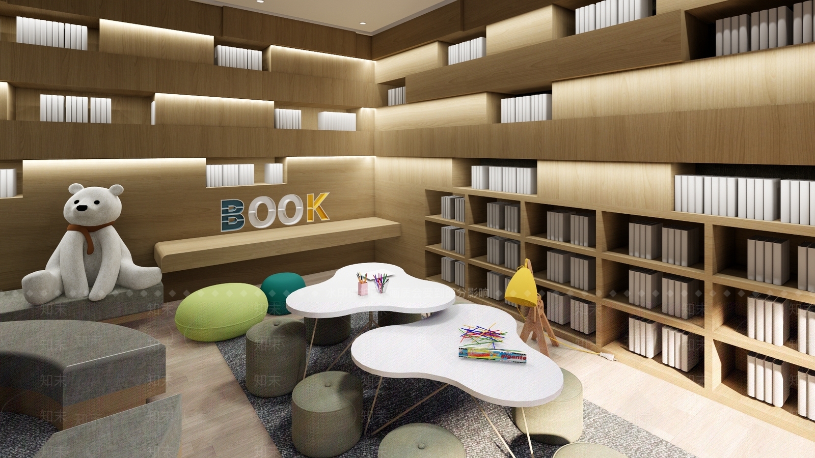 现代儿童活动中心SU模型下载【ID:1112712740】