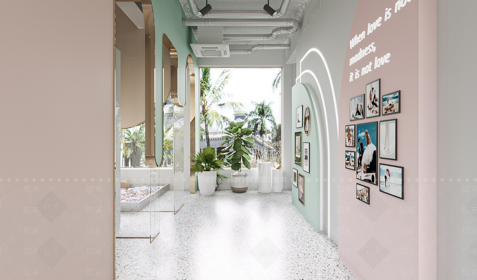 北欧婚纱摄影店3D模型下载【ID:1112318722】