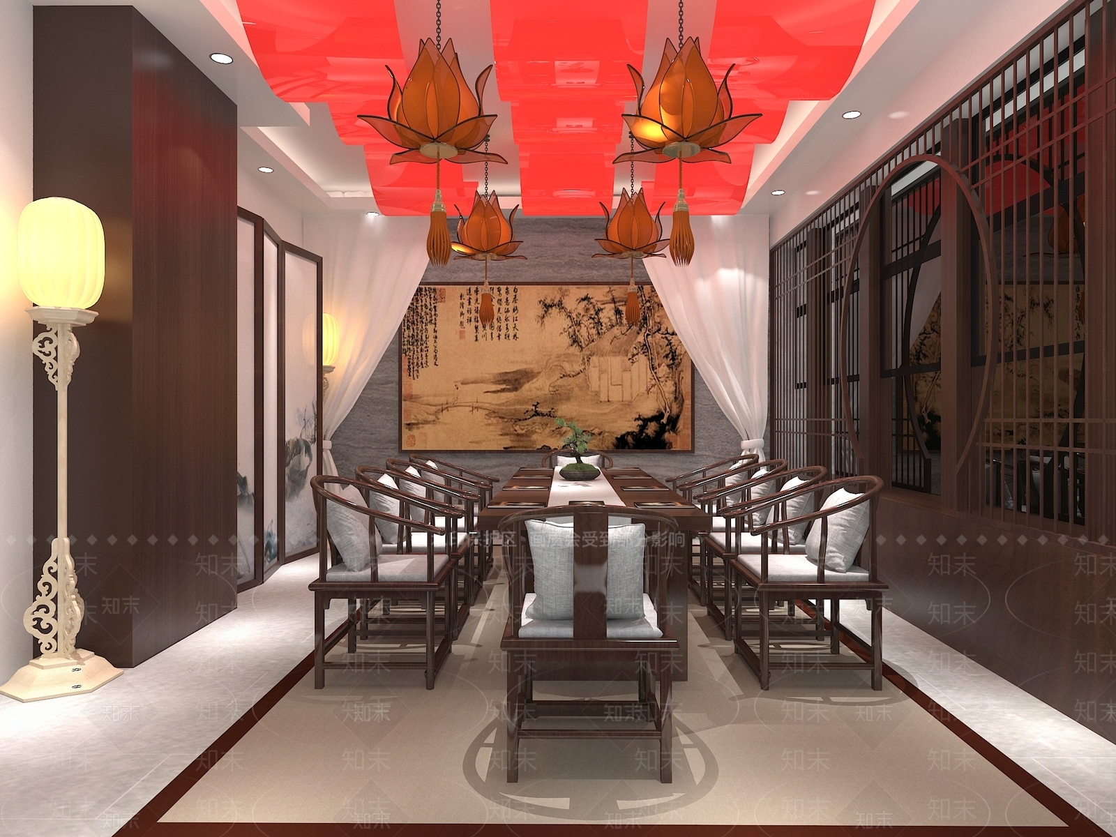 中式剧本杀3D模型下载【ID:1112320492】