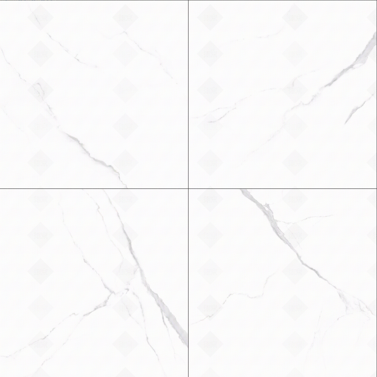 雪花白大理石瓷砖贴图下载【ID:1112354632】