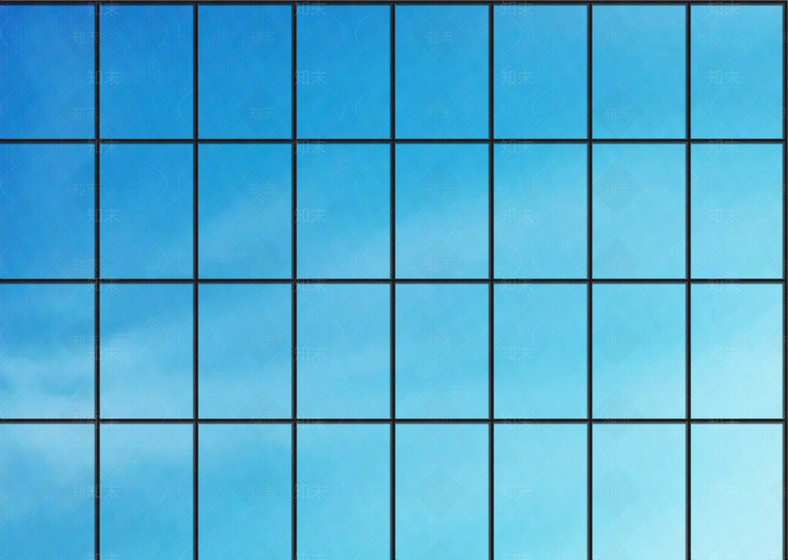 蓝天白云窗户玻璃贴图下载【ID:1112358879】