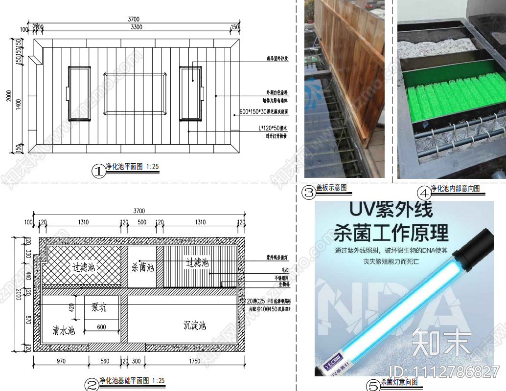 中是庭院景观绿化水电施工图施工图下载【ID:1112786827】