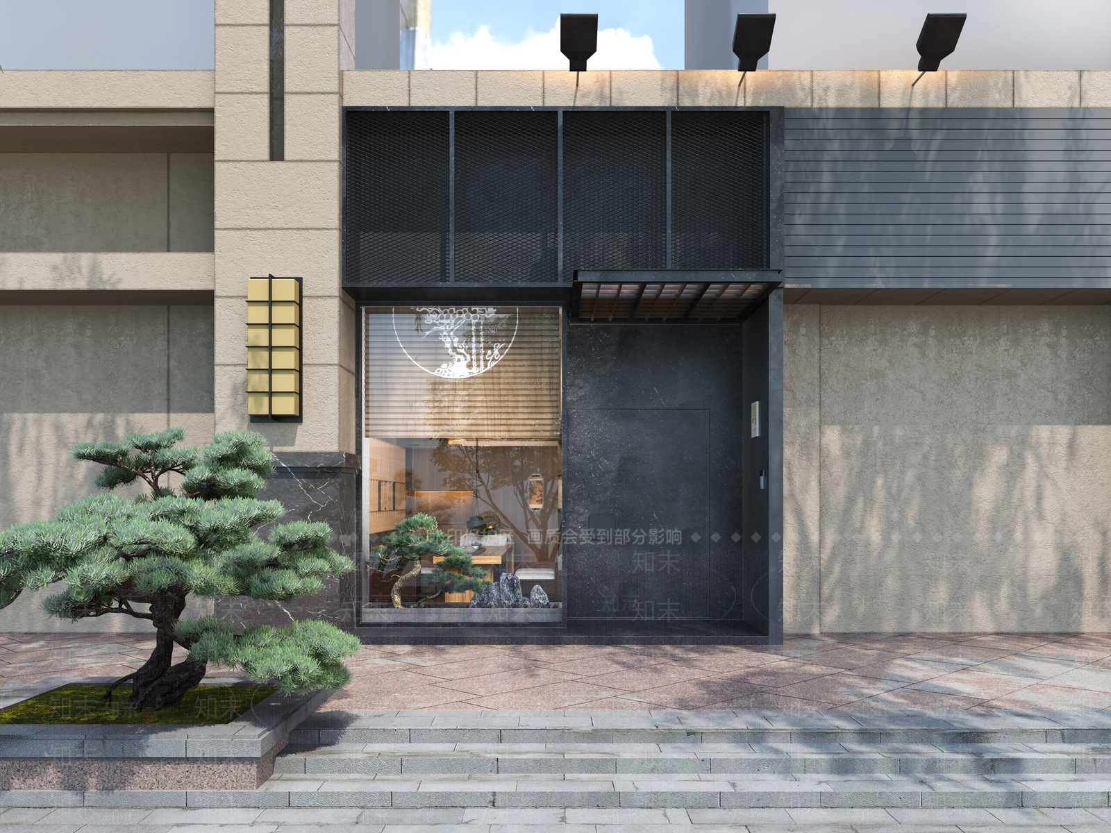 新中式茶馆3D模型下载【ID:1112370730】