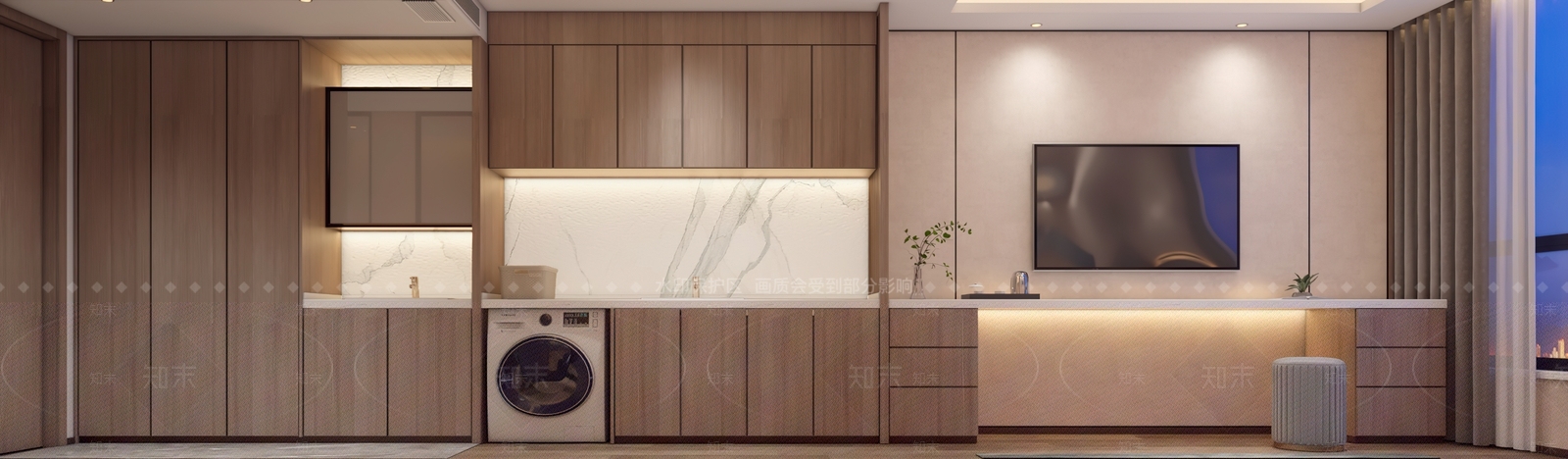 现代月子会所3D模型下载【ID:1112377086】