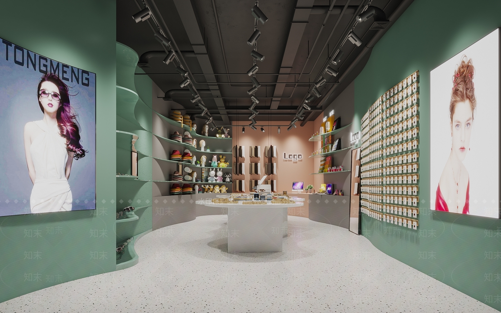 现代首饰店3D模型下载【ID:1112405614】