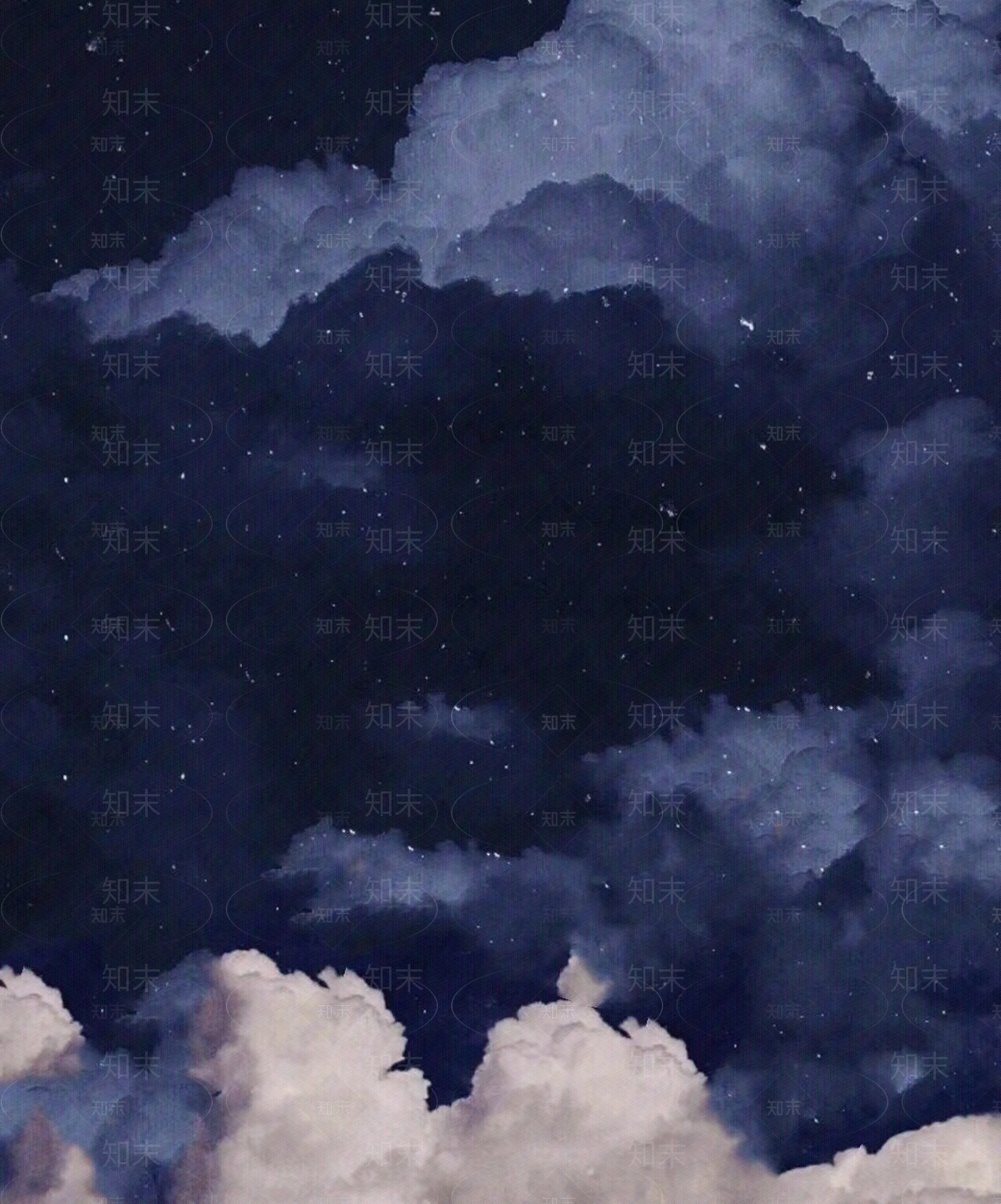 夜景云朵天空贴图下载【ID:1112412942】