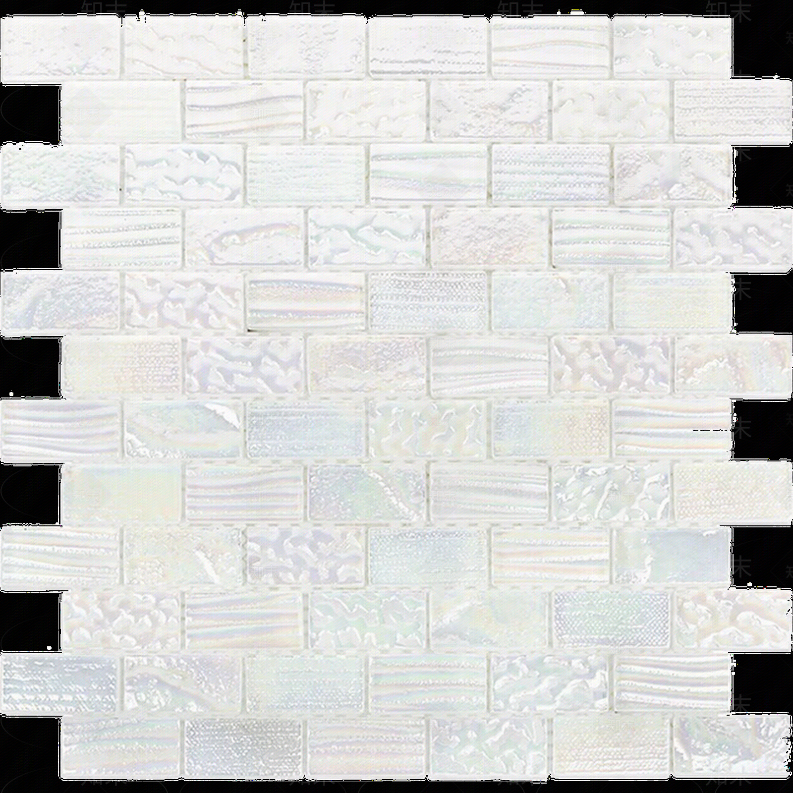 珍珠白镭射立体艺术瓷砖贴图下载【ID:1112411018】