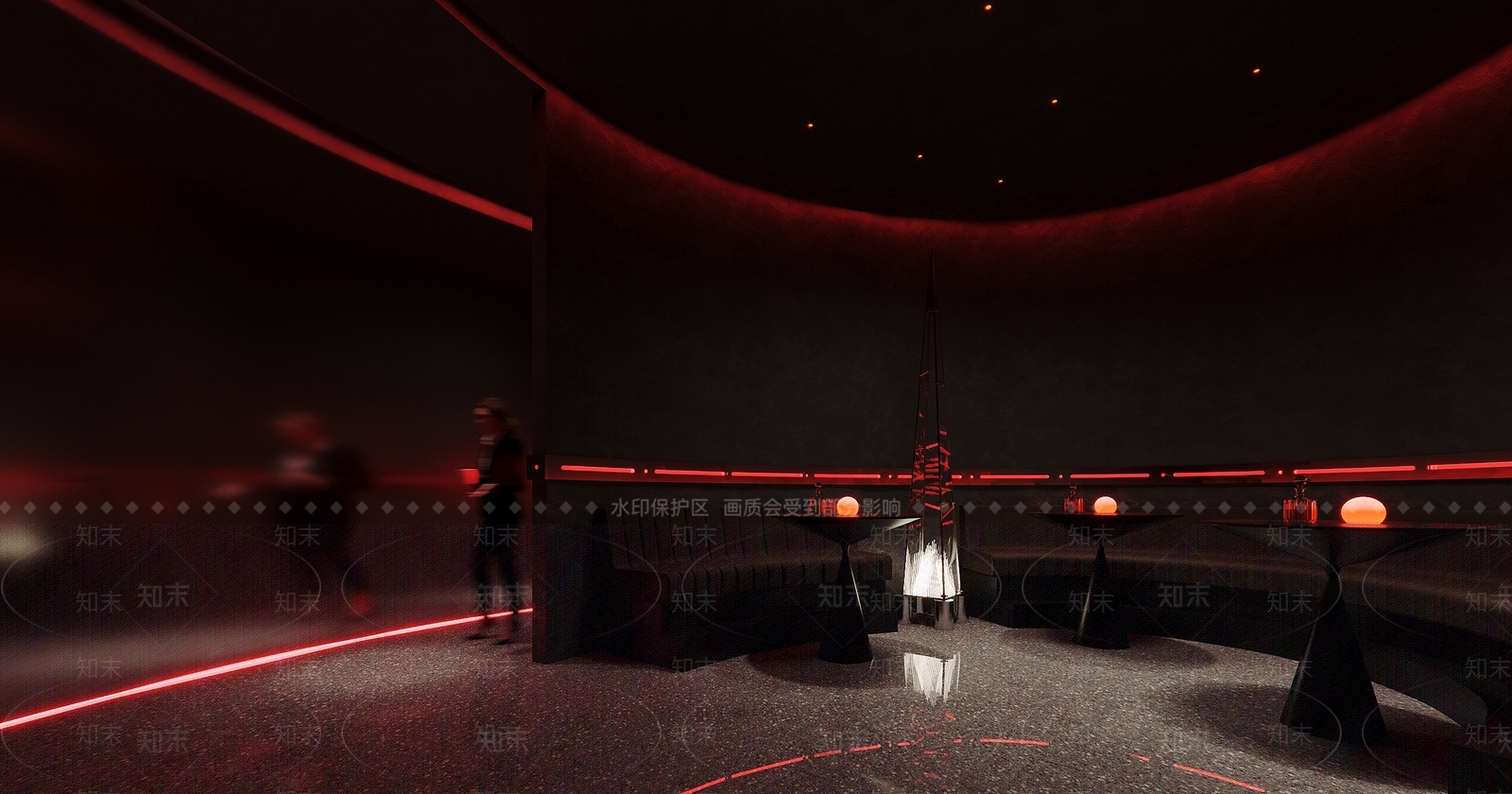 现代音乐吧酒吧3D模型下载【ID:1112435711】