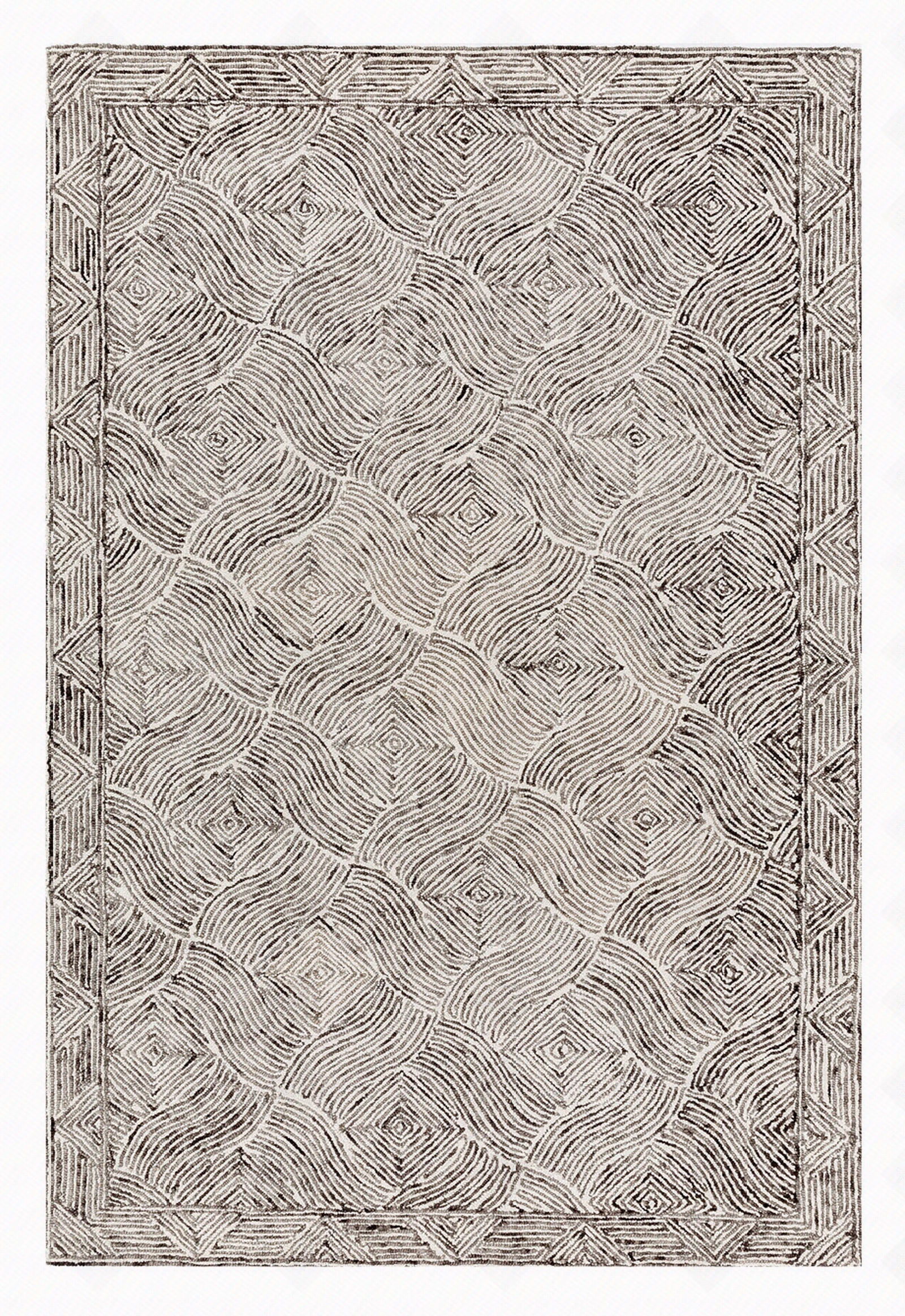 现代简约灰色花纹方形地毯贴图下载【ID:1112451191】