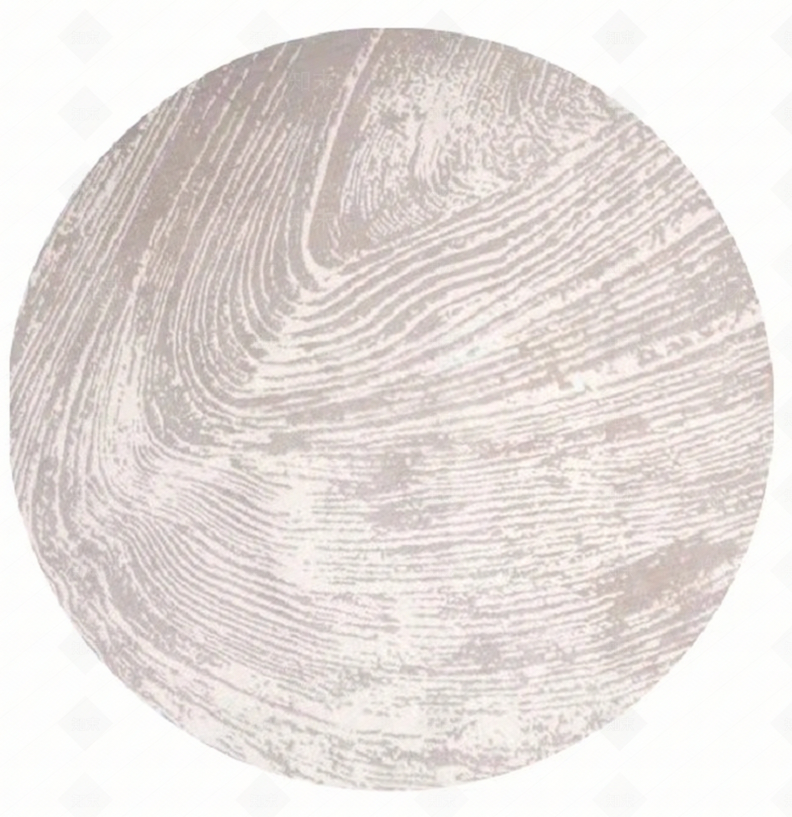 日式奶油侘寂风圆形地毯贴图下载【ID:1112454603】