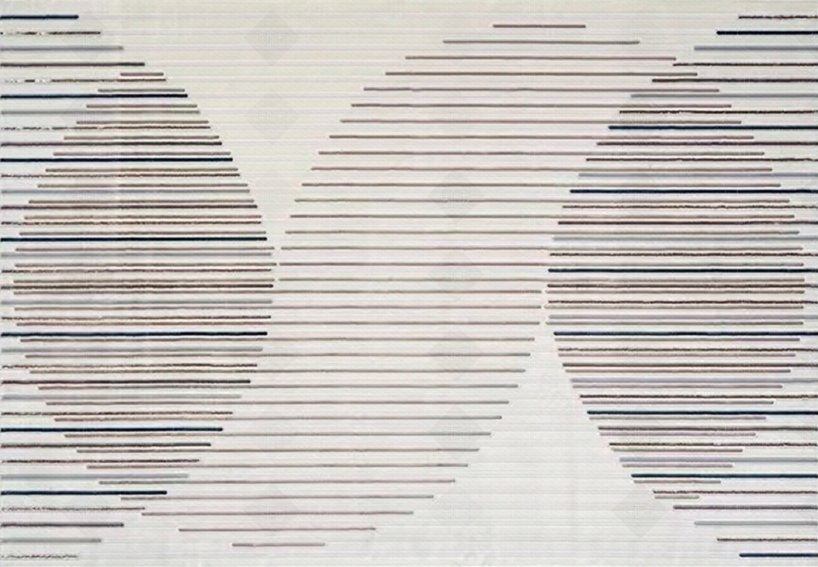 日式奶油侘寂风条纹地毯贴图下载【ID:1112456542】