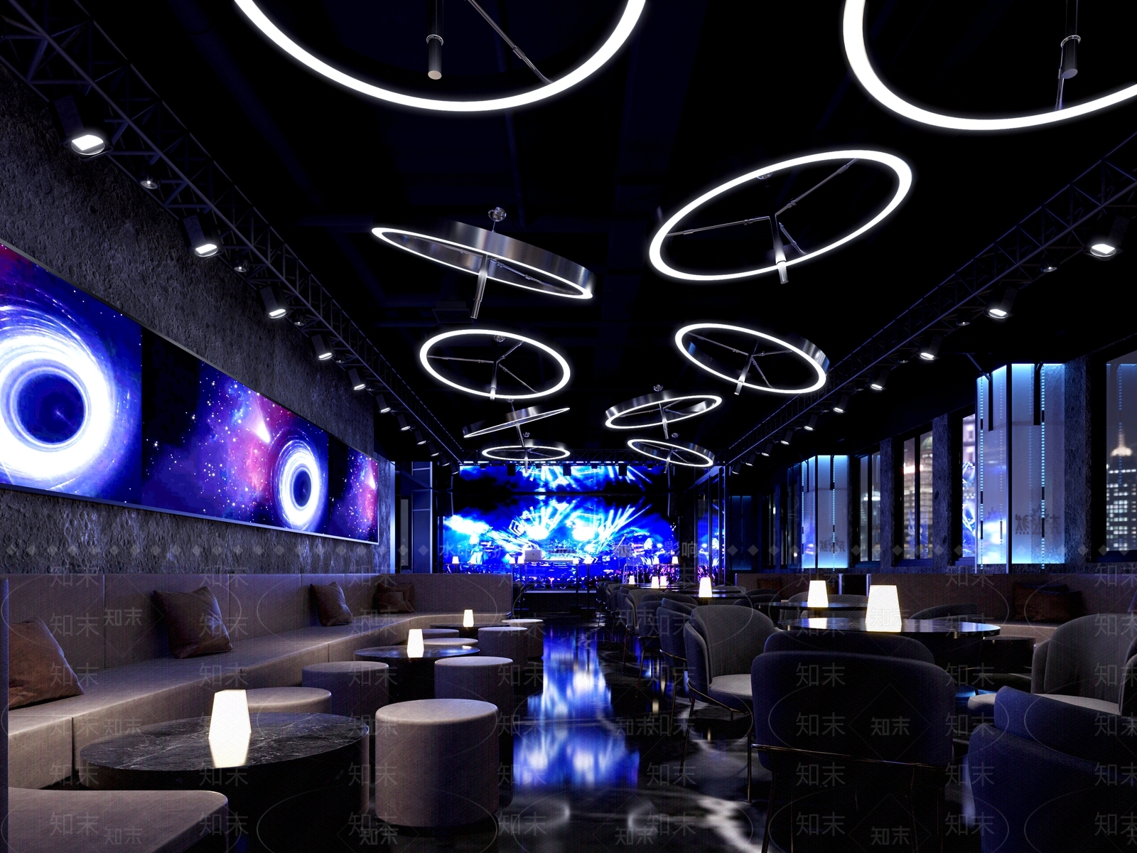 现代酒吧3D模型下载【ID:1112490748】