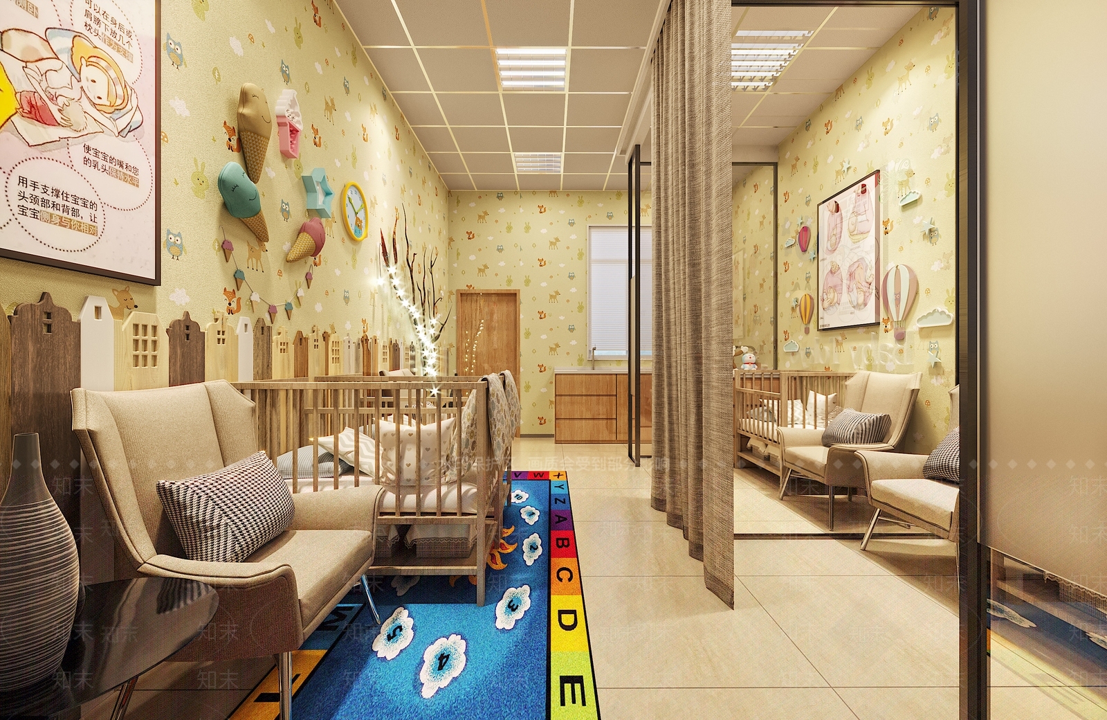 现代母婴店3D模型下载【ID:1112489521】