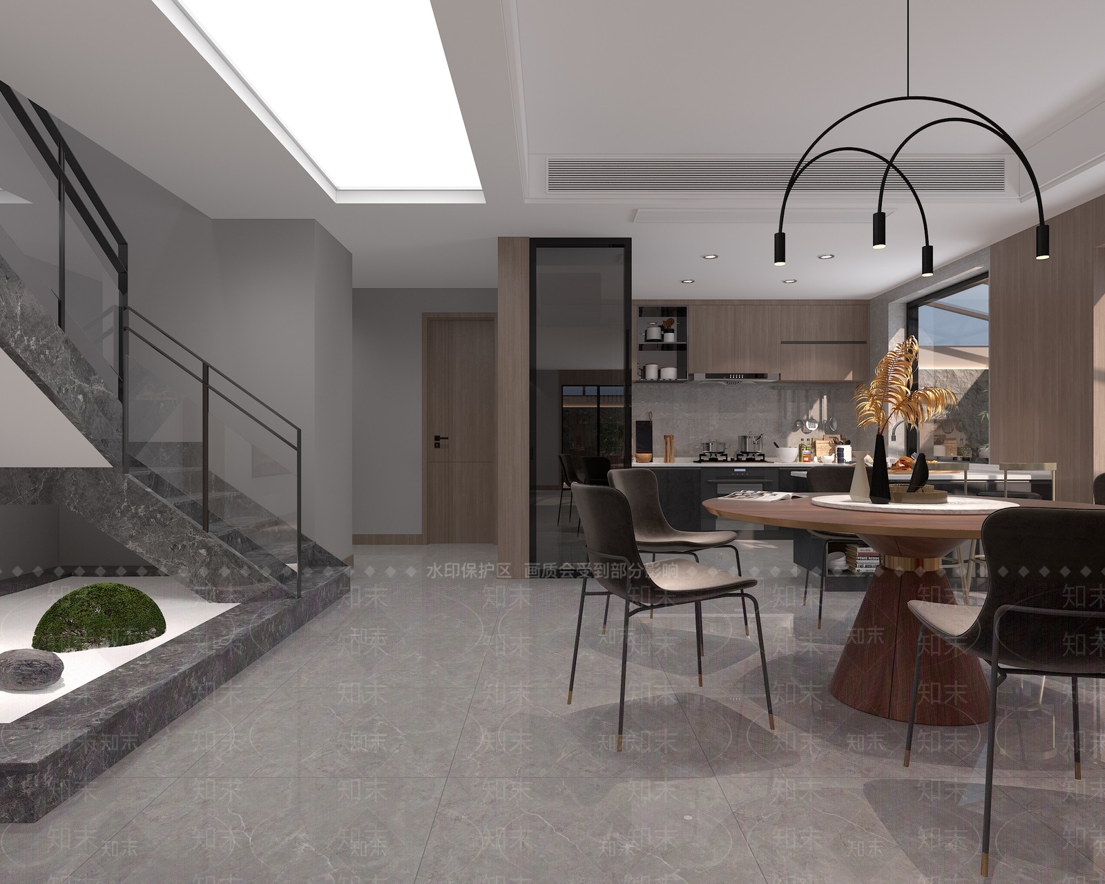 现代员工活动中心3D模型下载【ID:1112503156】
