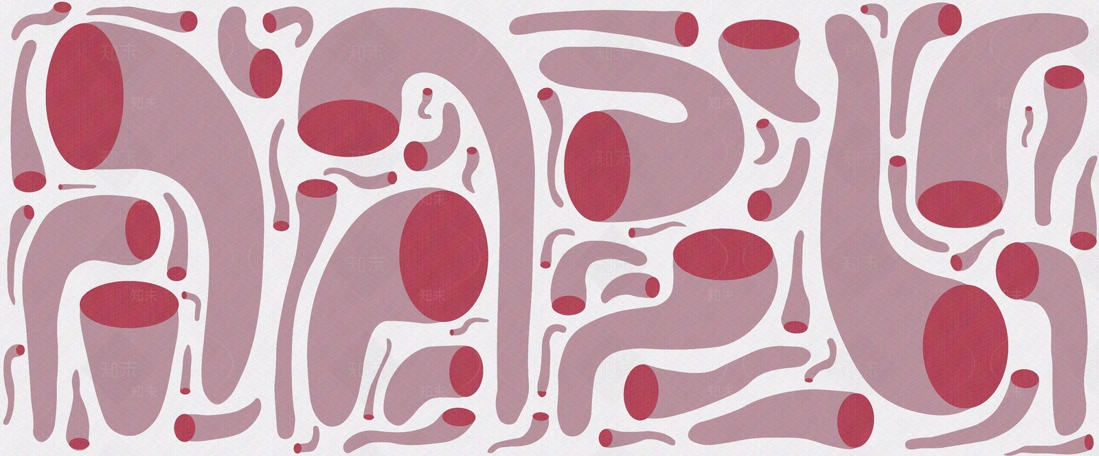 粉紫色抽象几何创意壁纸贴图下载【ID:1112530502】