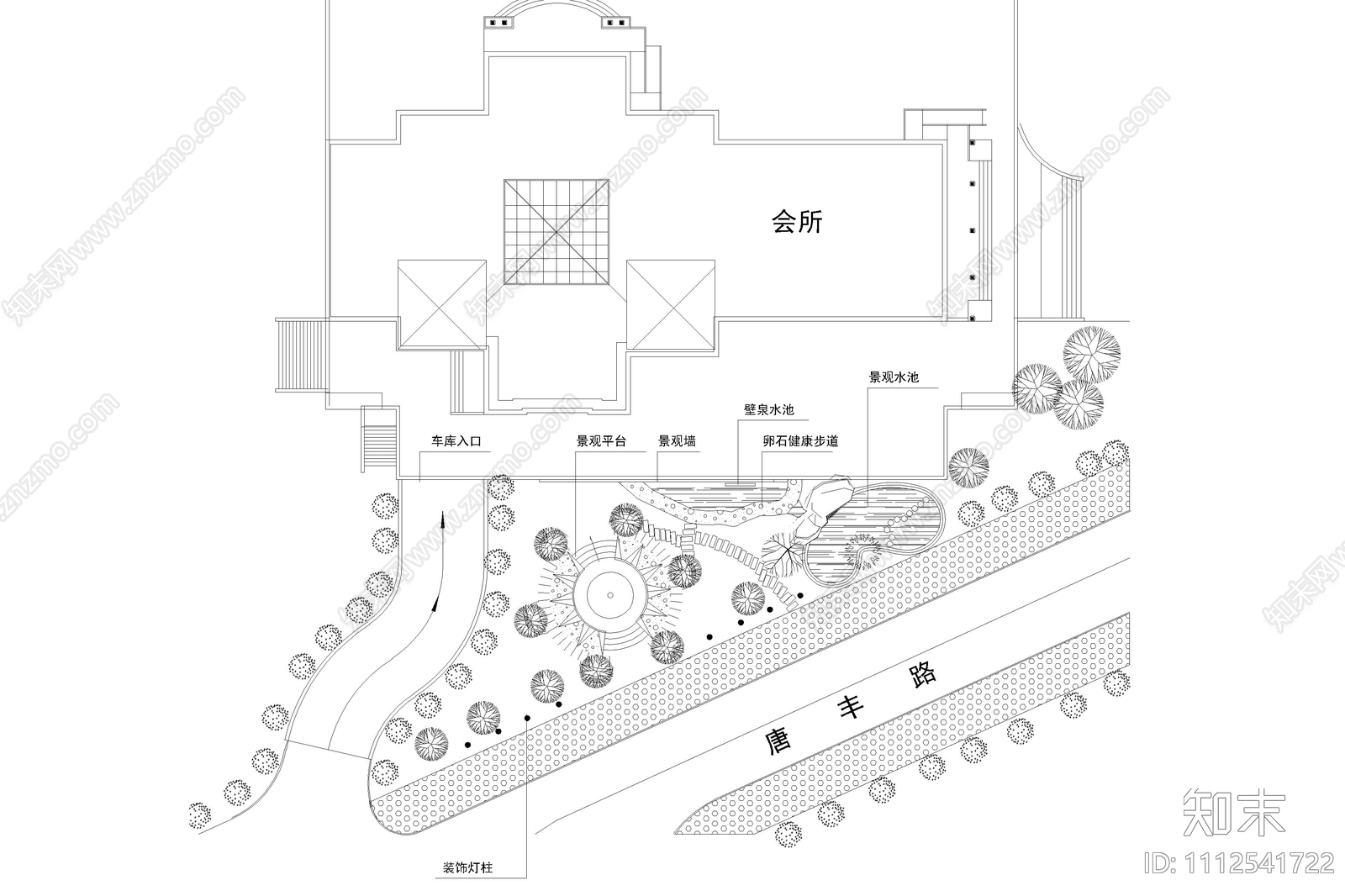 公园景观CAD图纸