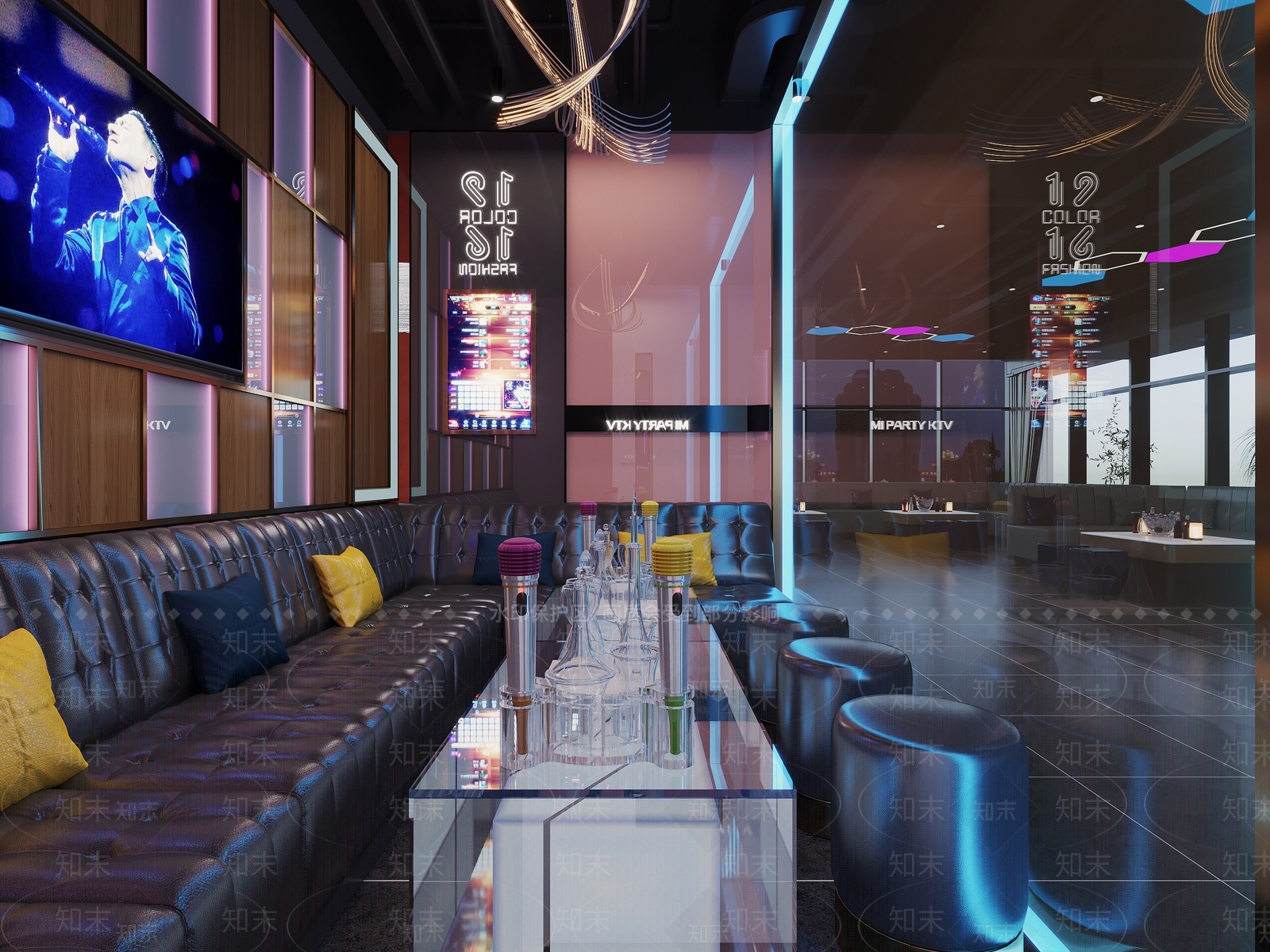 现代酒吧3D模型下载【ID:1112568370】