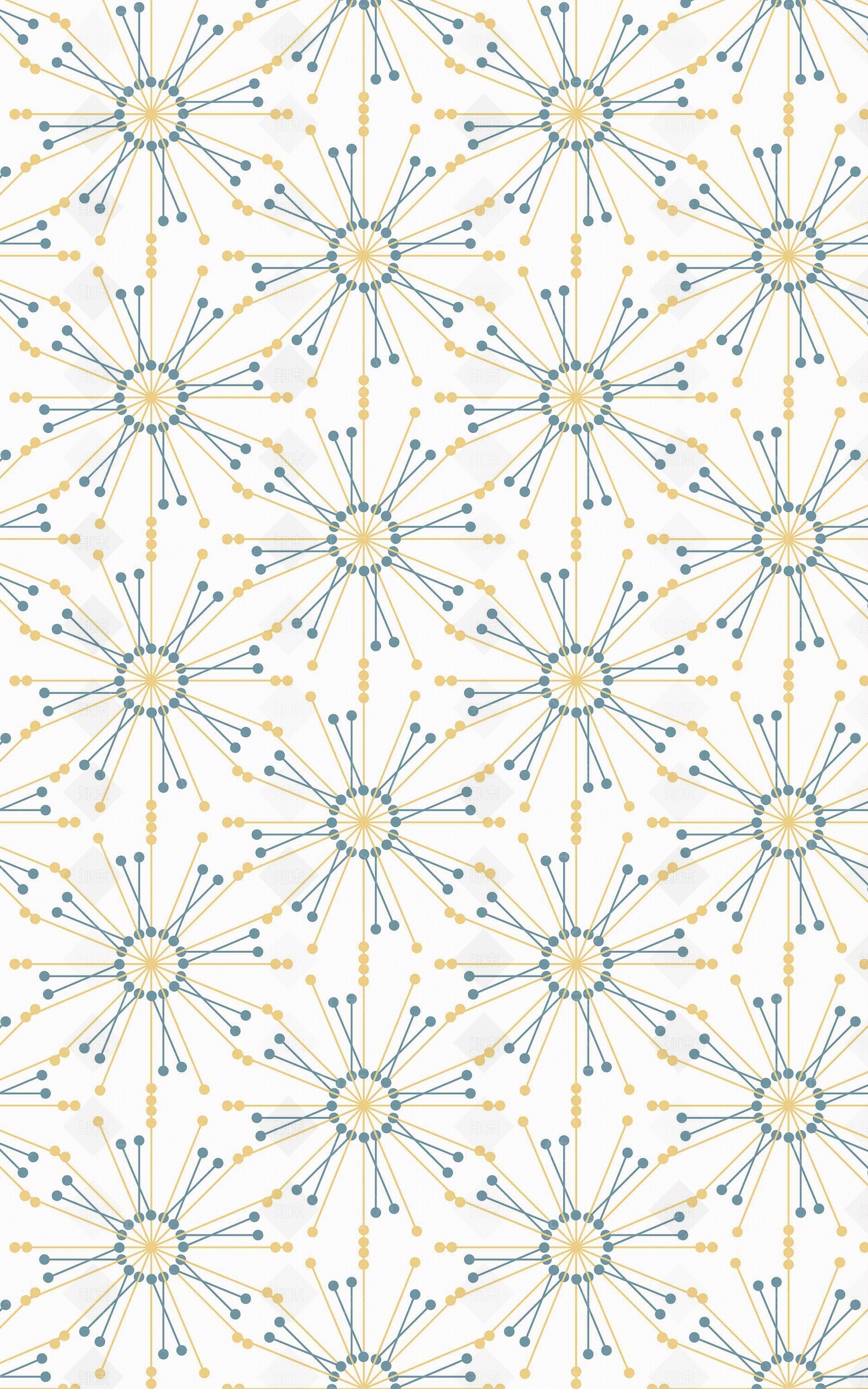 现代黄蓝放射纹壁纸贴图下载【ID:1112581826】