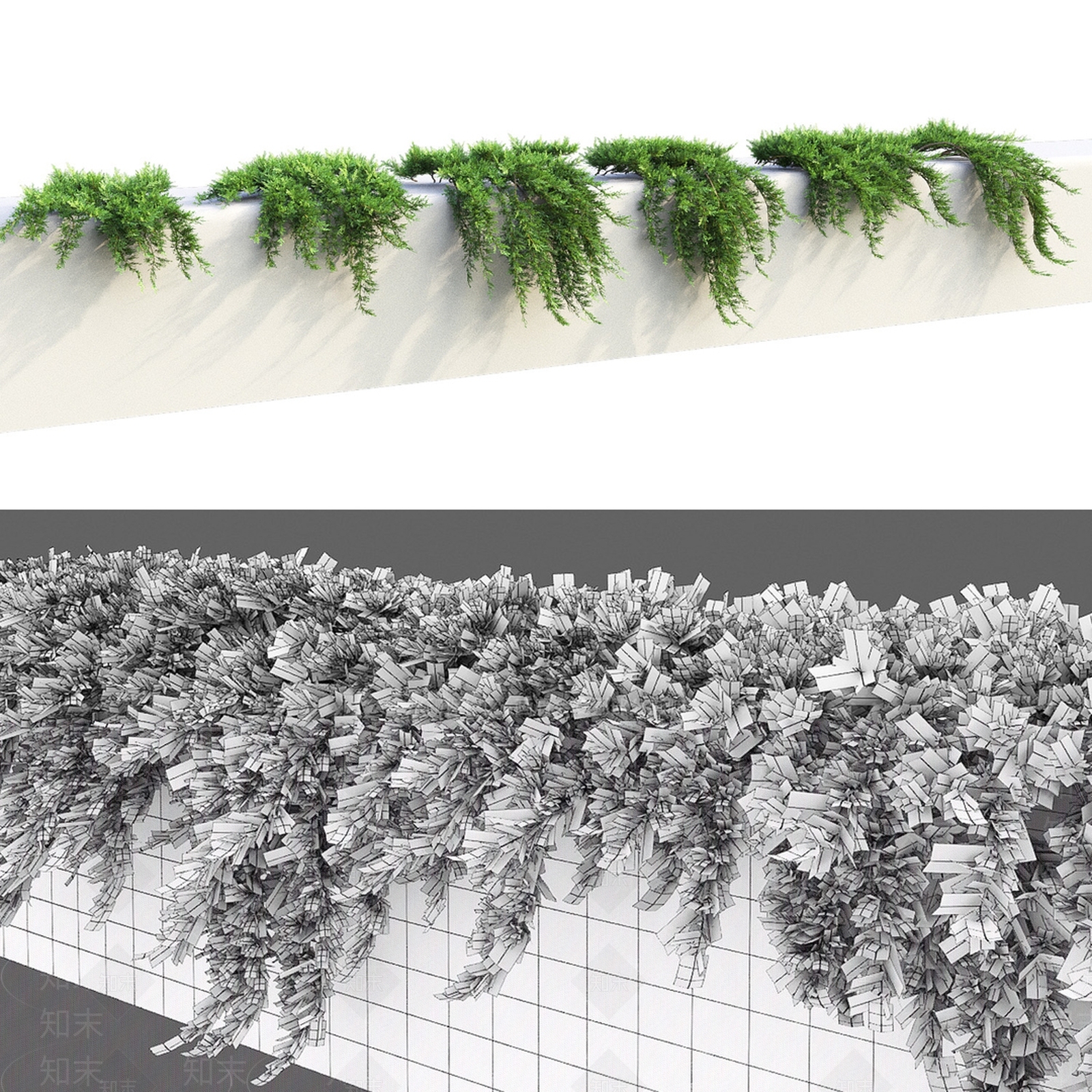 现代藤蔓3D模型下载【ID:1112617208】