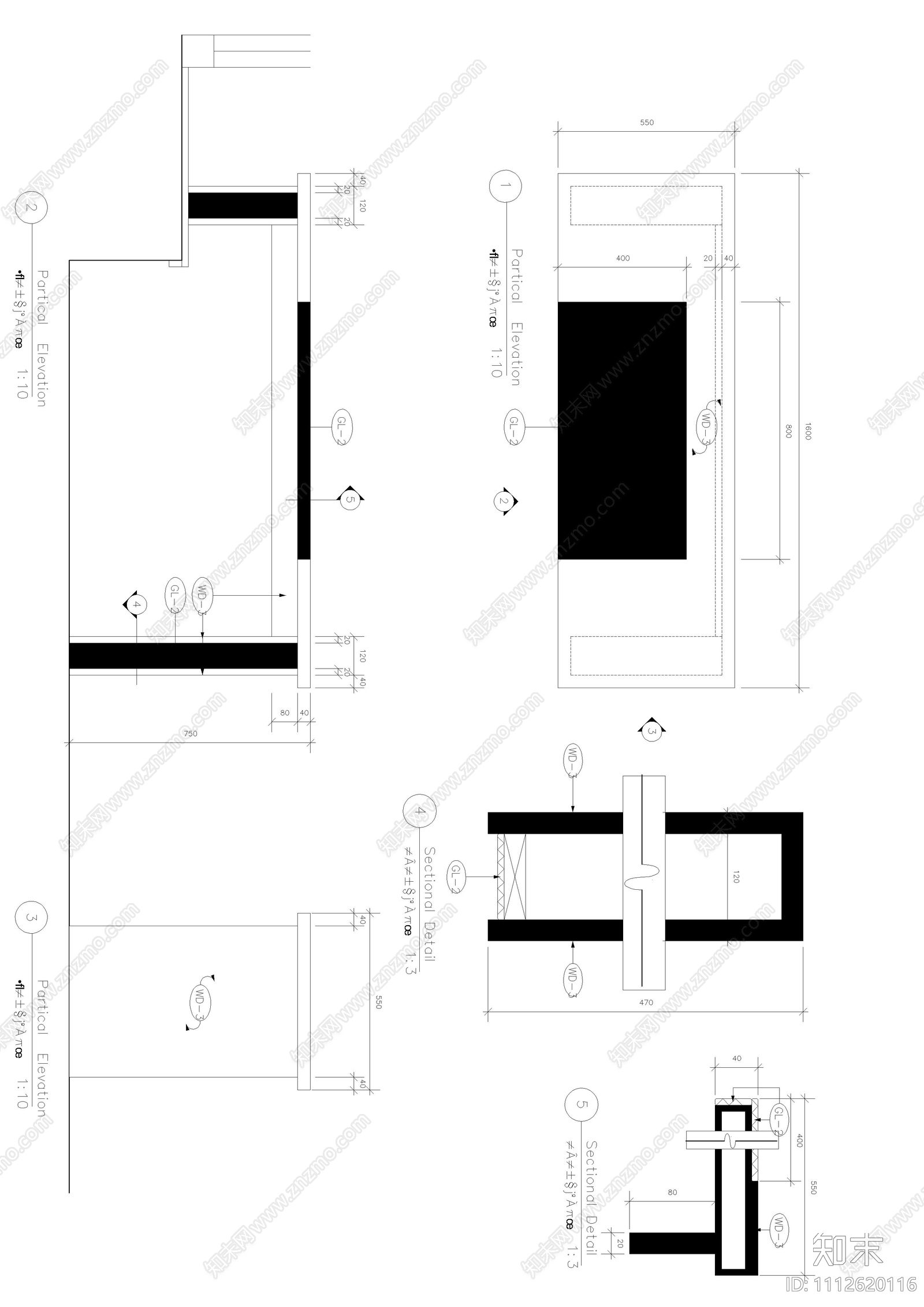 住宅施工图施工图cad施工图下载【ID:1112620116】