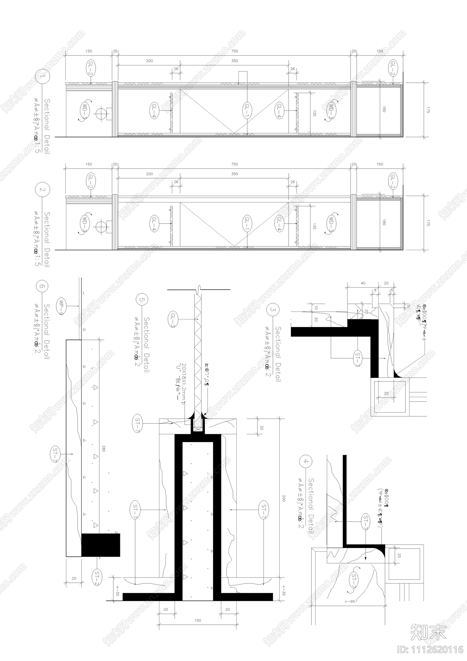 住宅施工图施工图cad施工图下载【ID:1112620116】