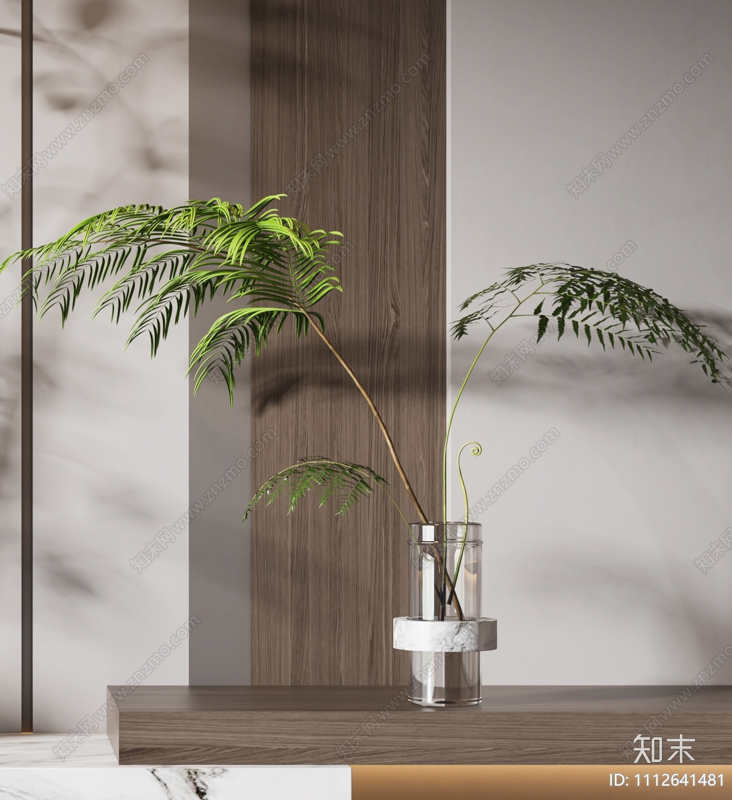 现代水生植物3D模型下载【ID:1112641481】