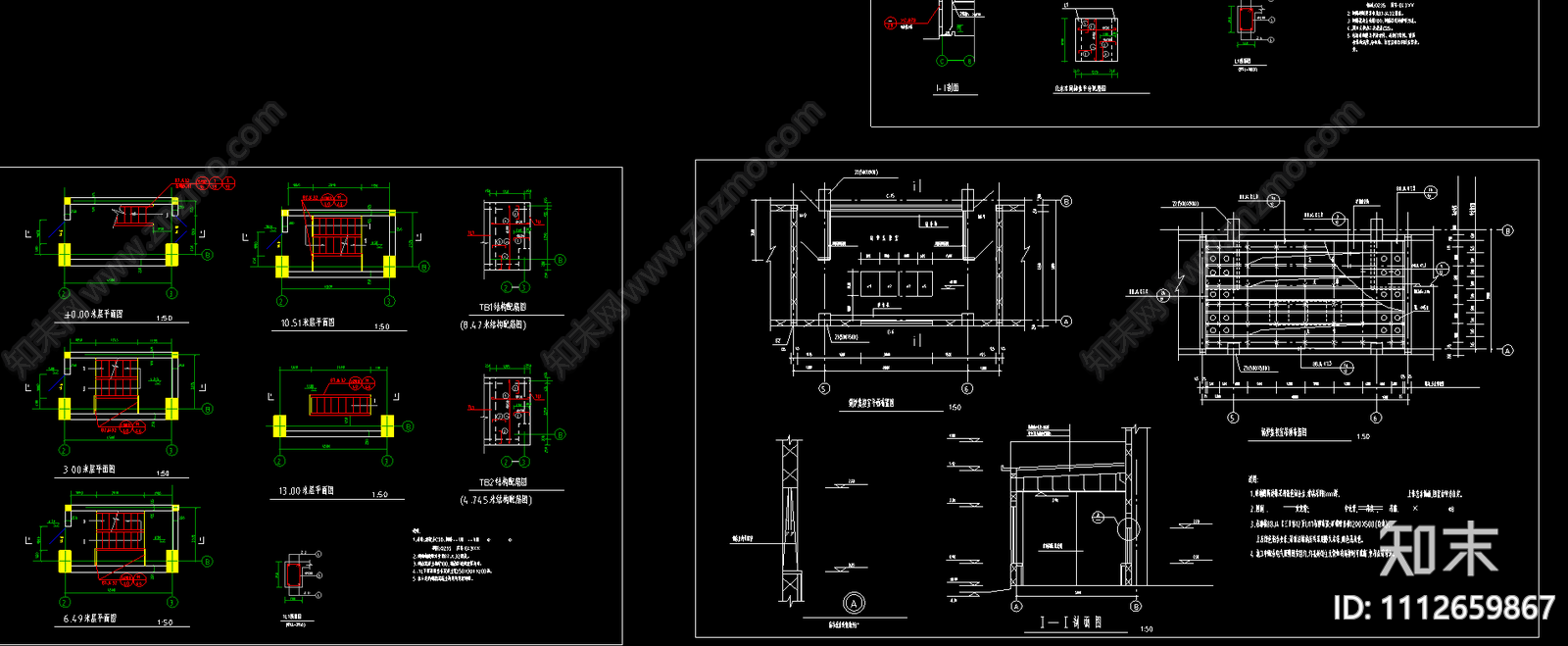 集中供热站建筑总图cad施工图下载【ID:1112659867】