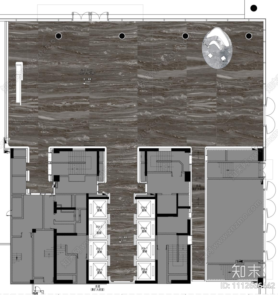 新中式cad施工图下载【ID:1112666442】