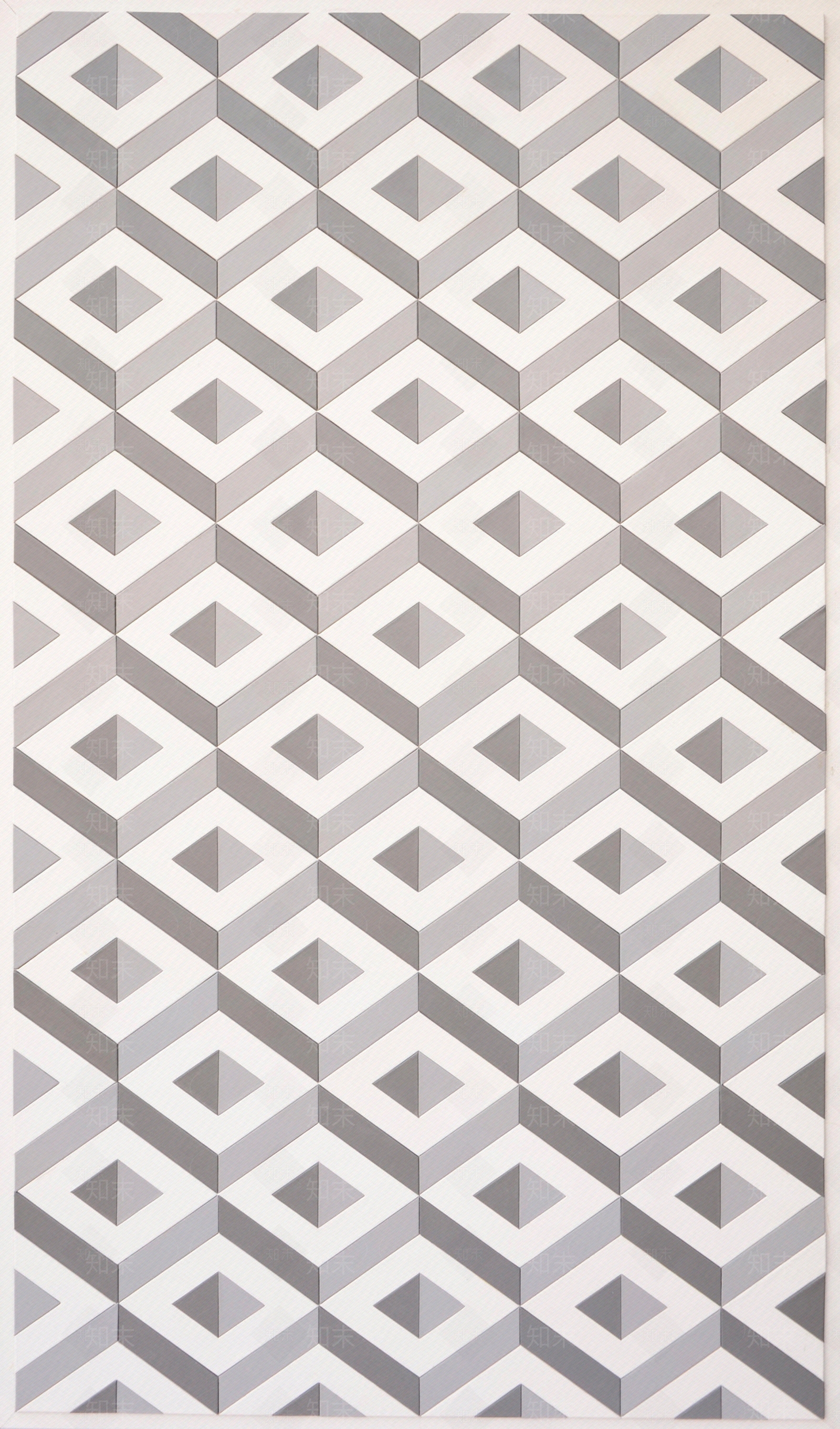 浅灰色菱形几何简约硬包贴图下载【ID:1112672356】